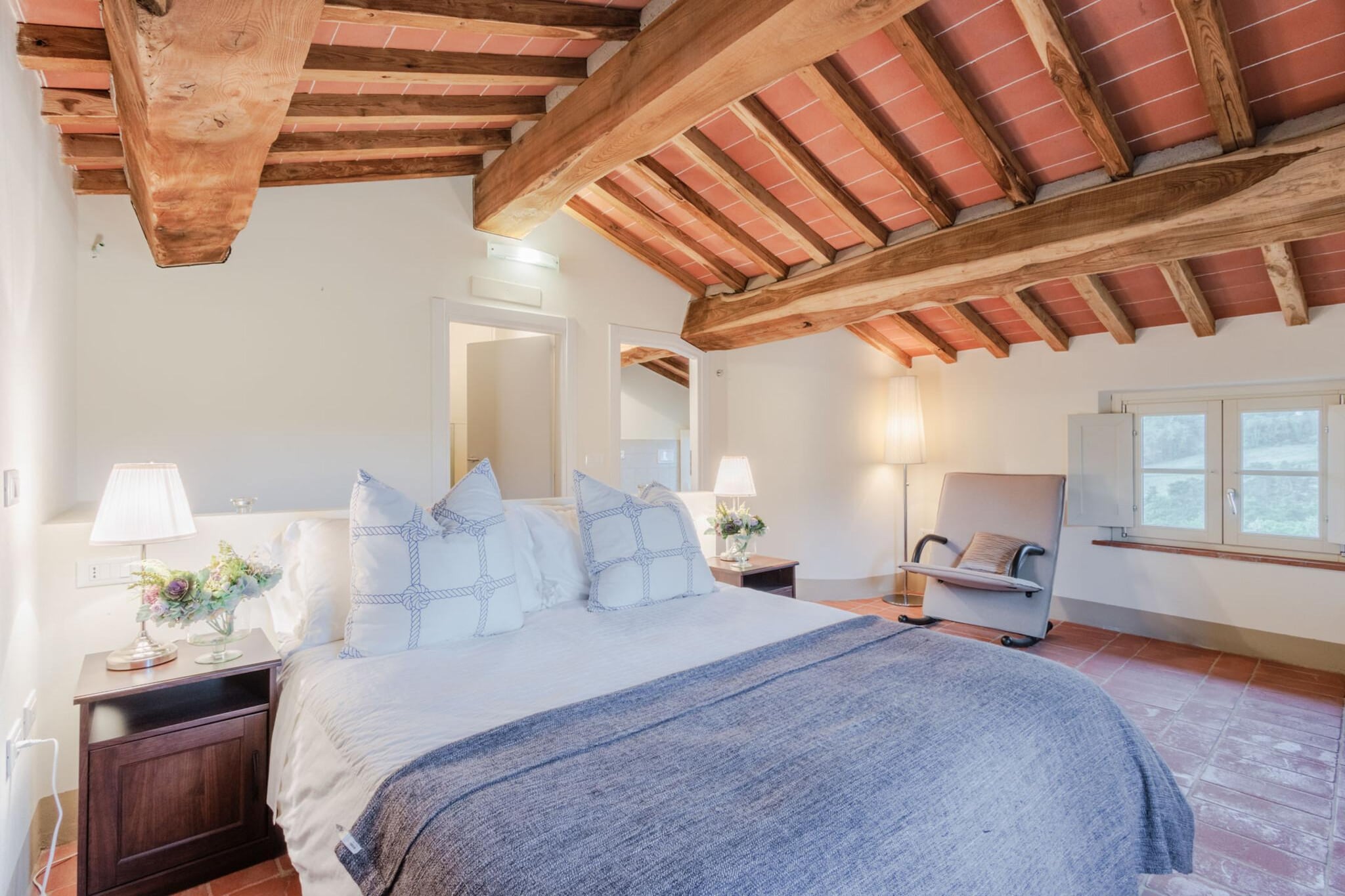 Casa San Gennaro at Borghetto Farmhouse - Slaapkamer