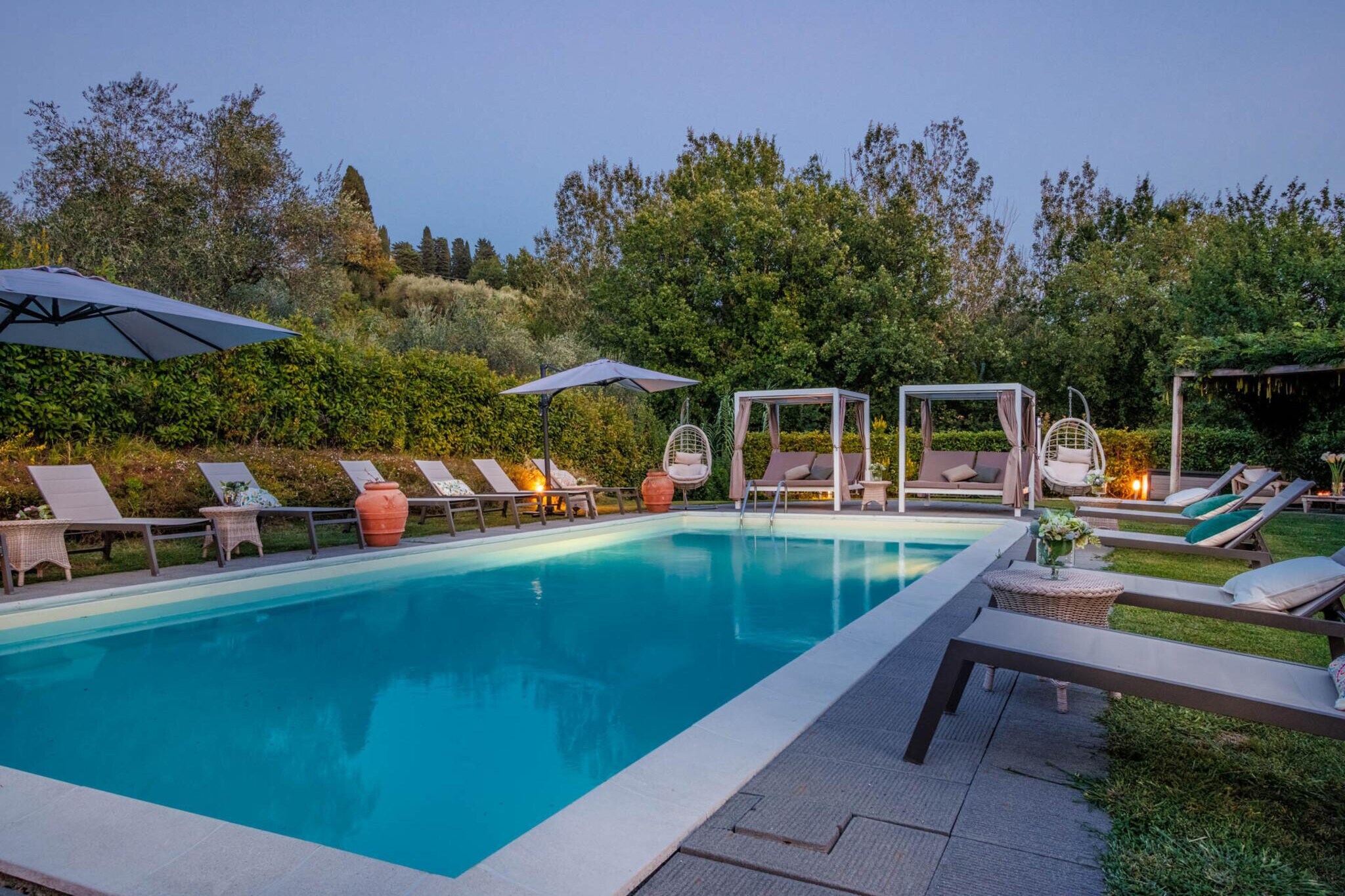 Casa Bellavista at Borghetto Farmhouse - Zwembad