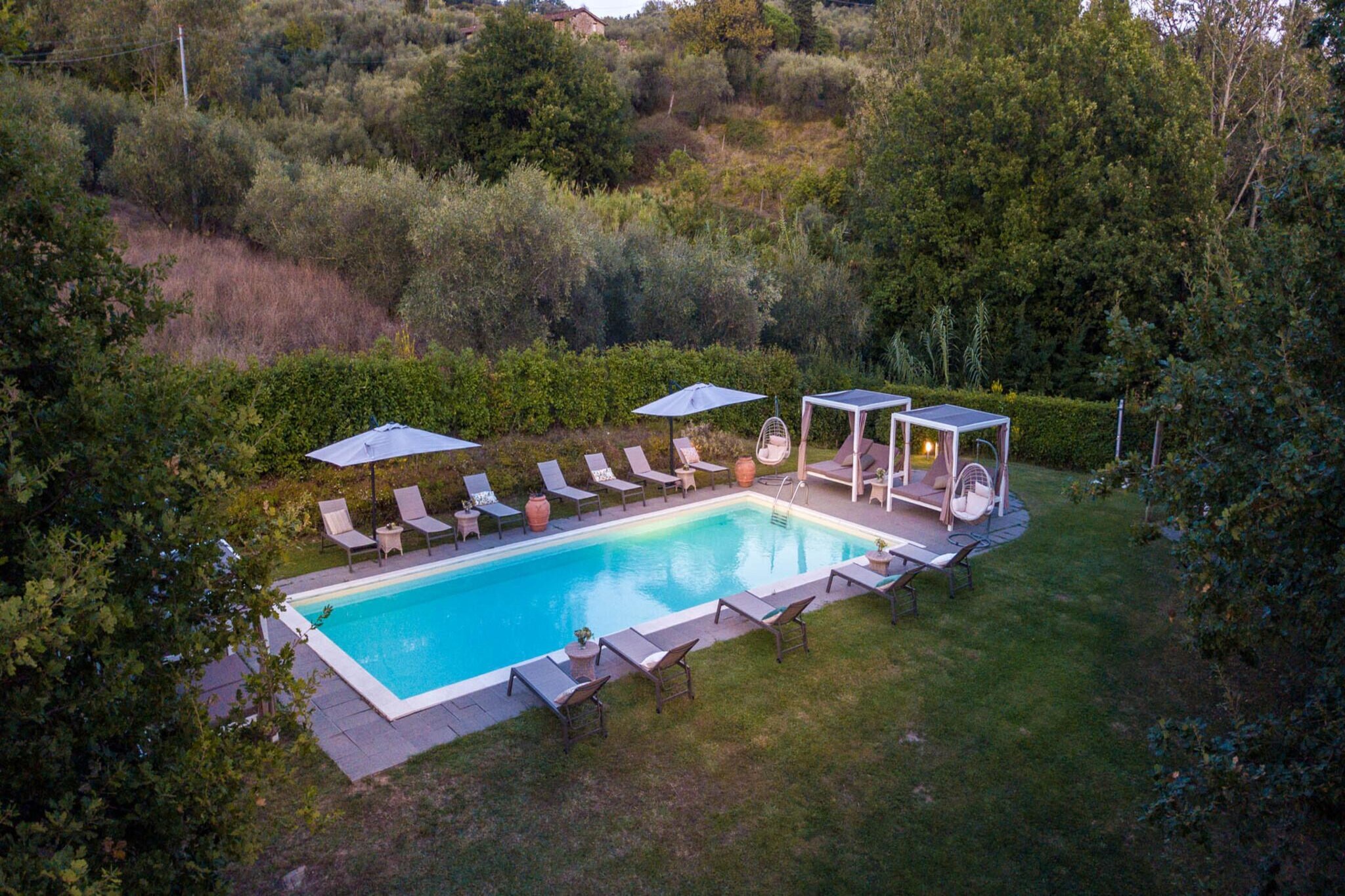Casa Bellavista at Borghetto Farmhouse - Zwembad