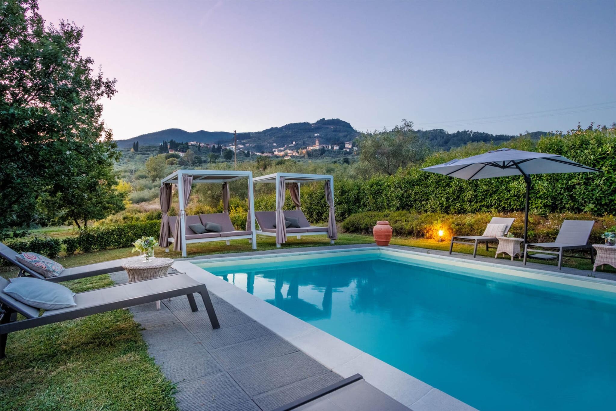 Casa Bellavista at Borghetto Farmhouse - Zwembad