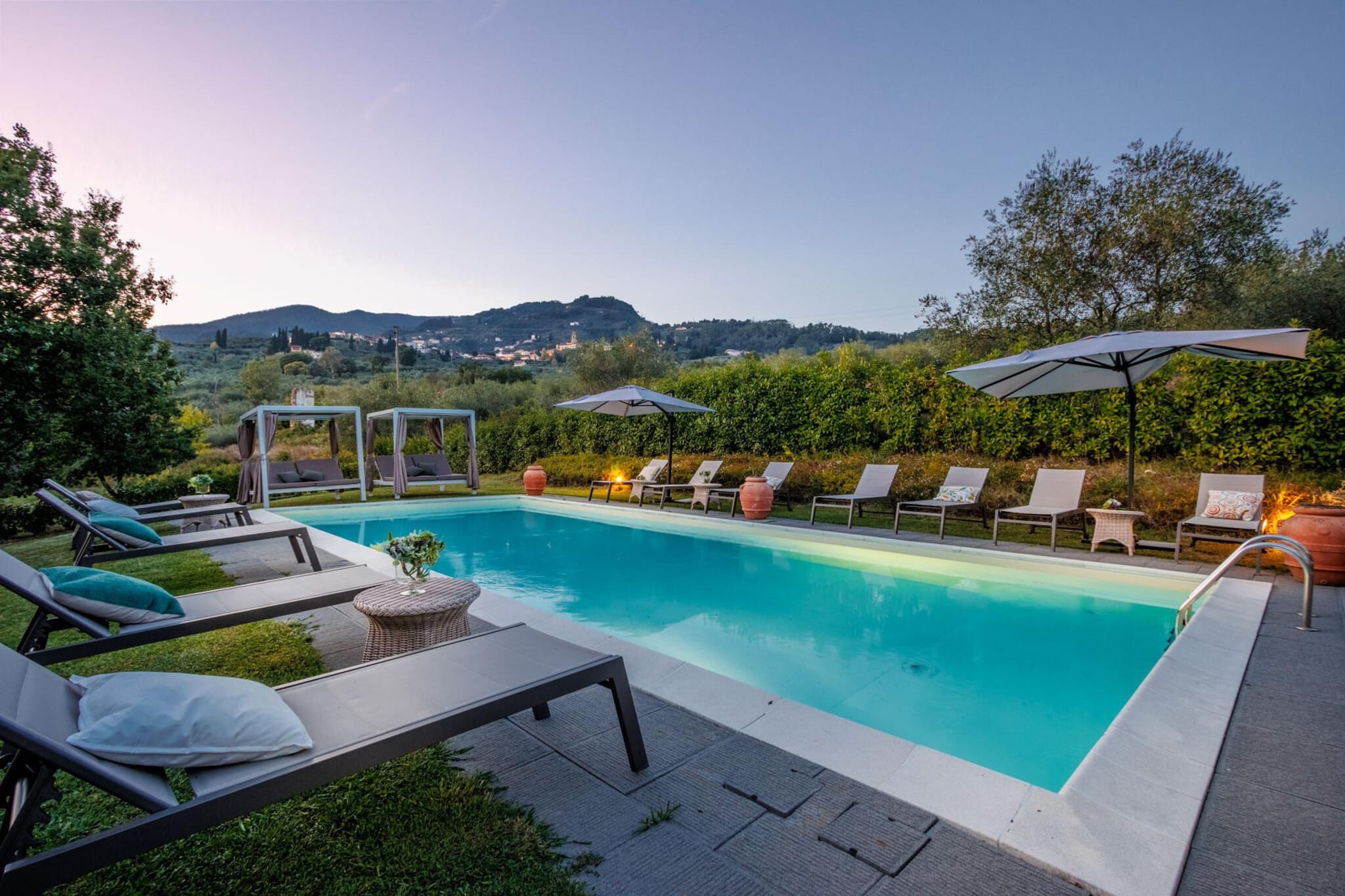 Casa Bellavista at Borghetto Farmhouse - Zwembad