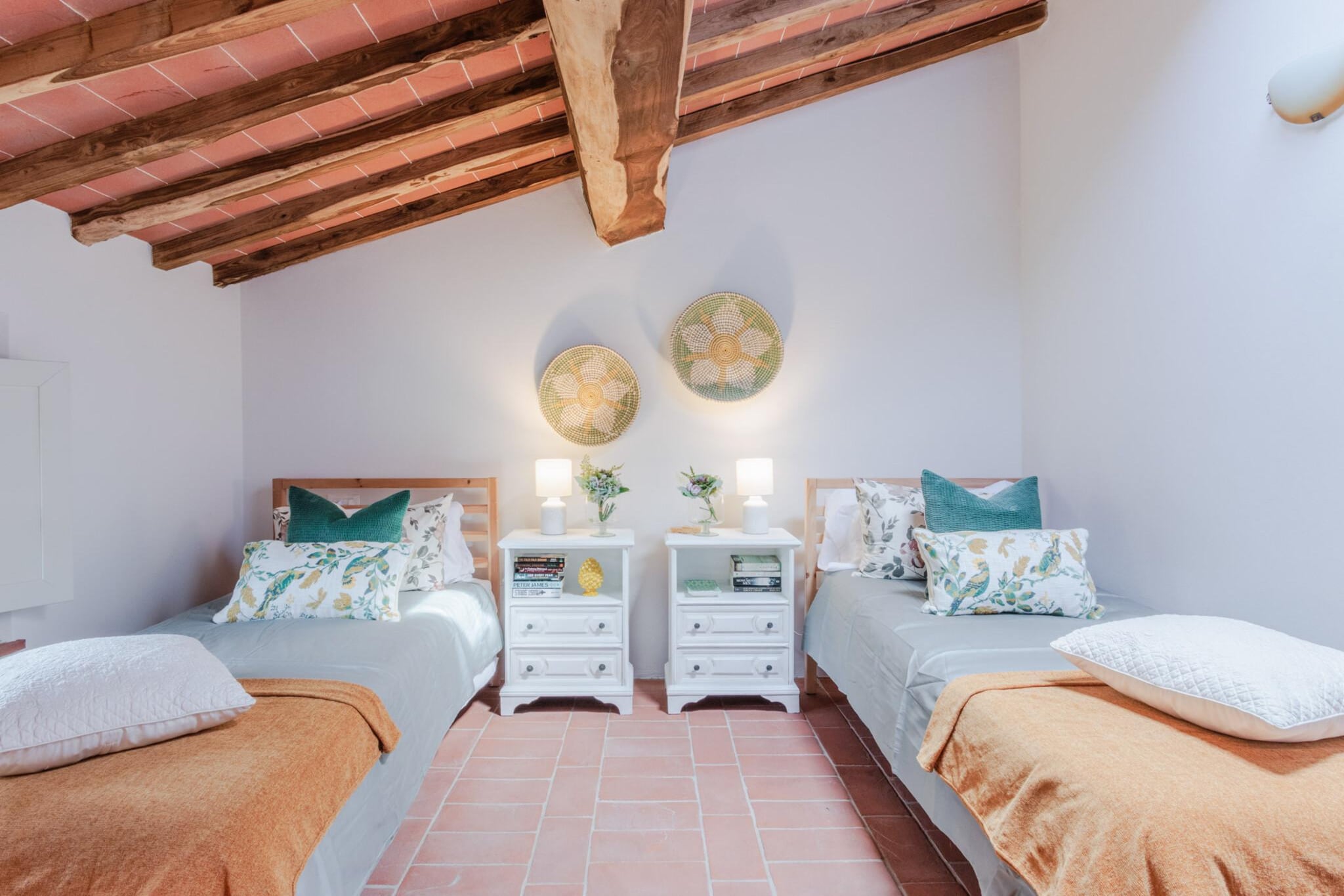 Casa Bellavista at Borghetto Farmhouse - Slaapkamer