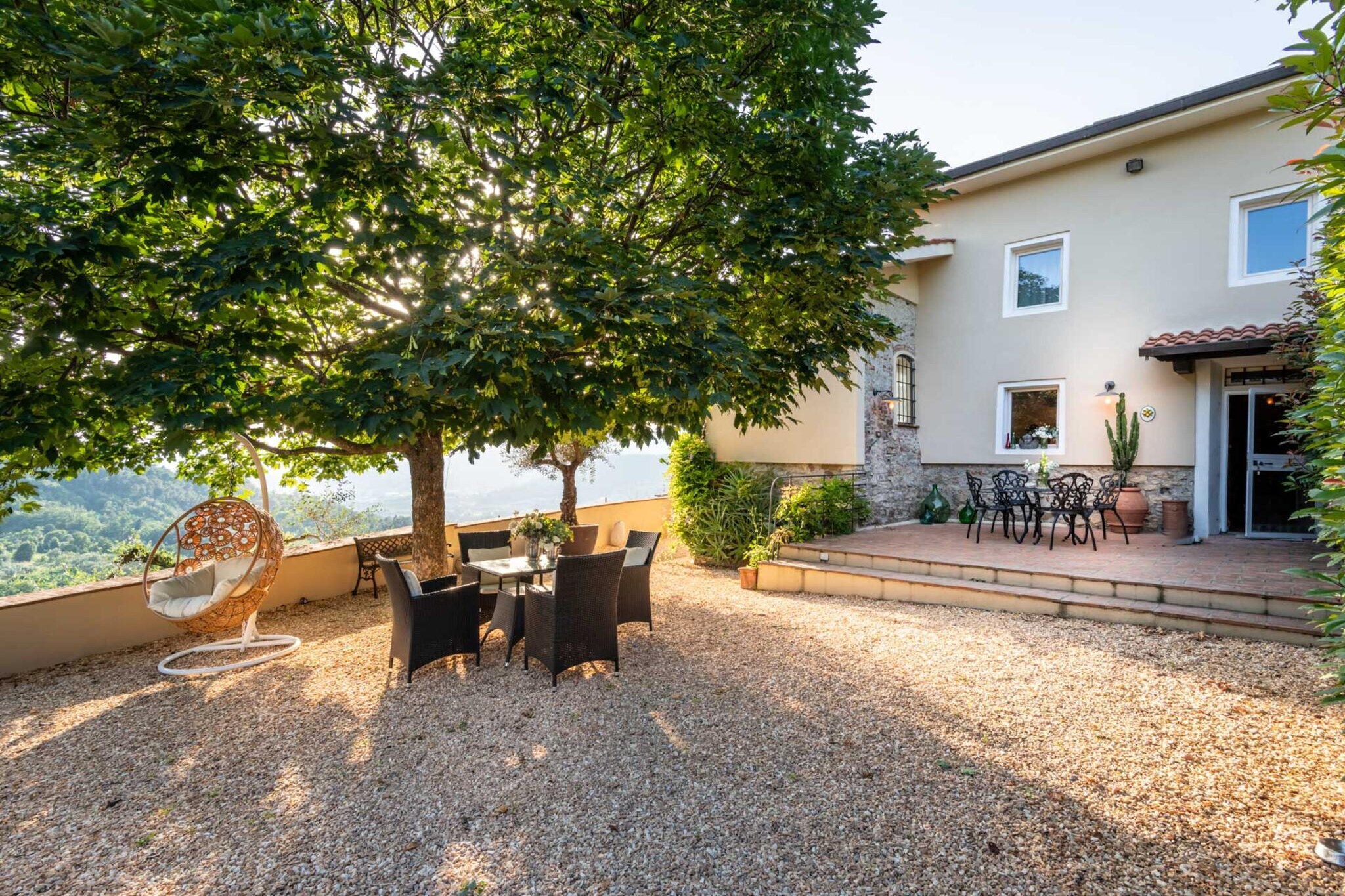 Le Due Terre Farmhouse - Terrasbalkon