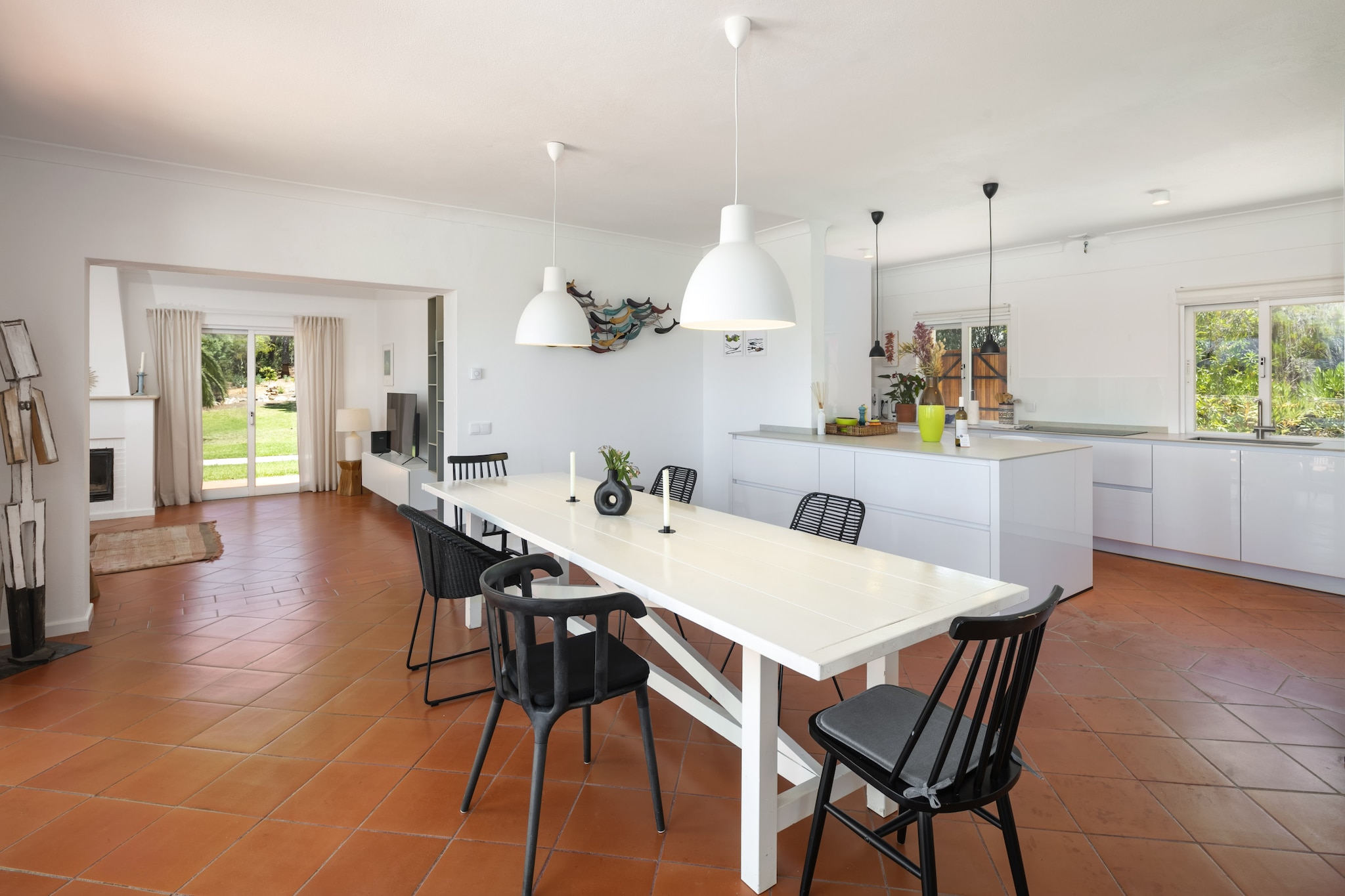 Villa Atlantico-Eetkamer