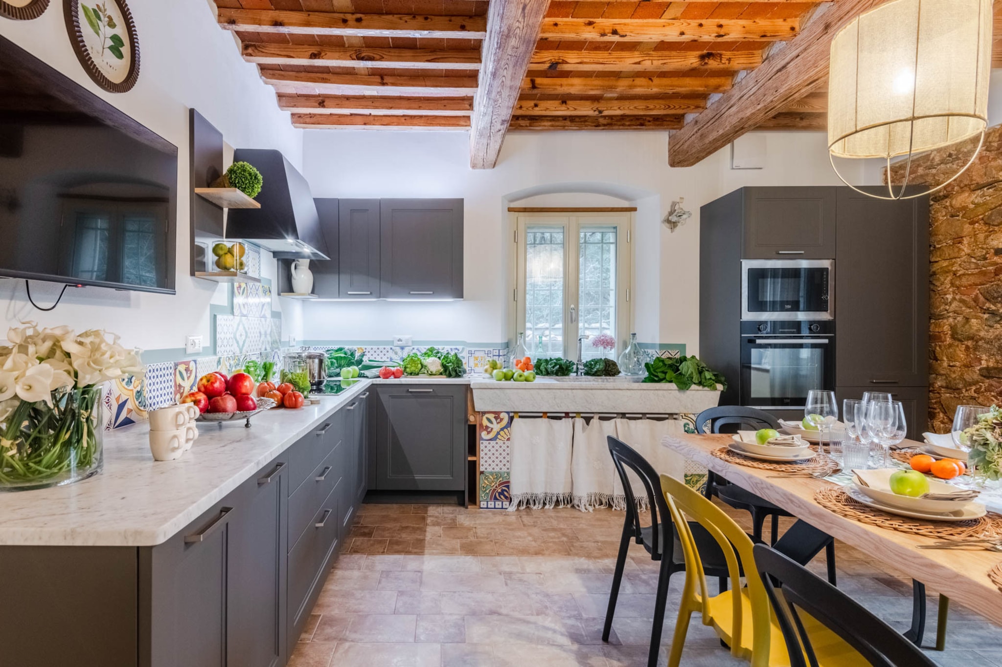 Molino Giusti Farmhouse-Küche