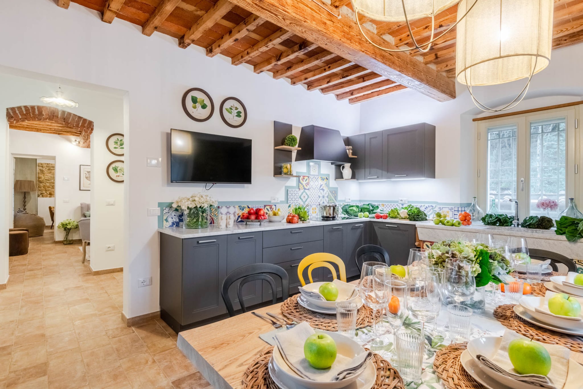 Molino Giusti Farmhouse-Küche