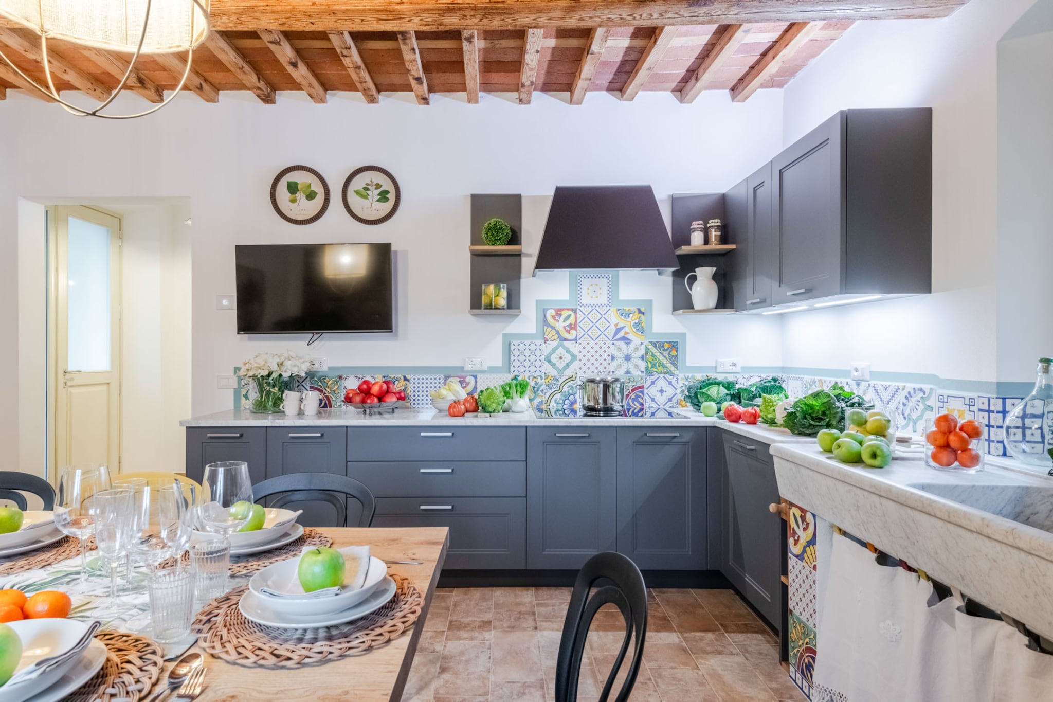 Molino Giusti Farmhouse-Küche