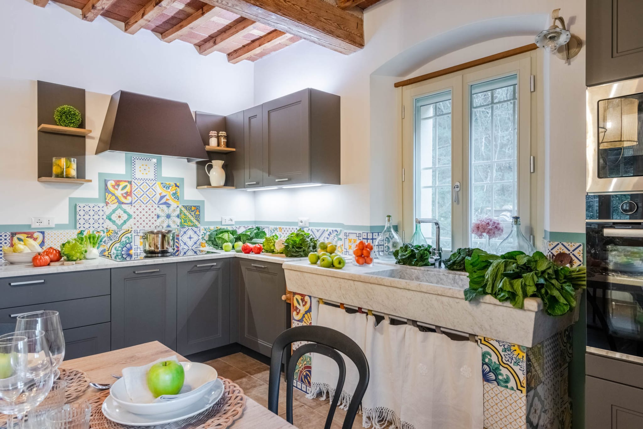 Molino Giusti Farmhouse-Küche
