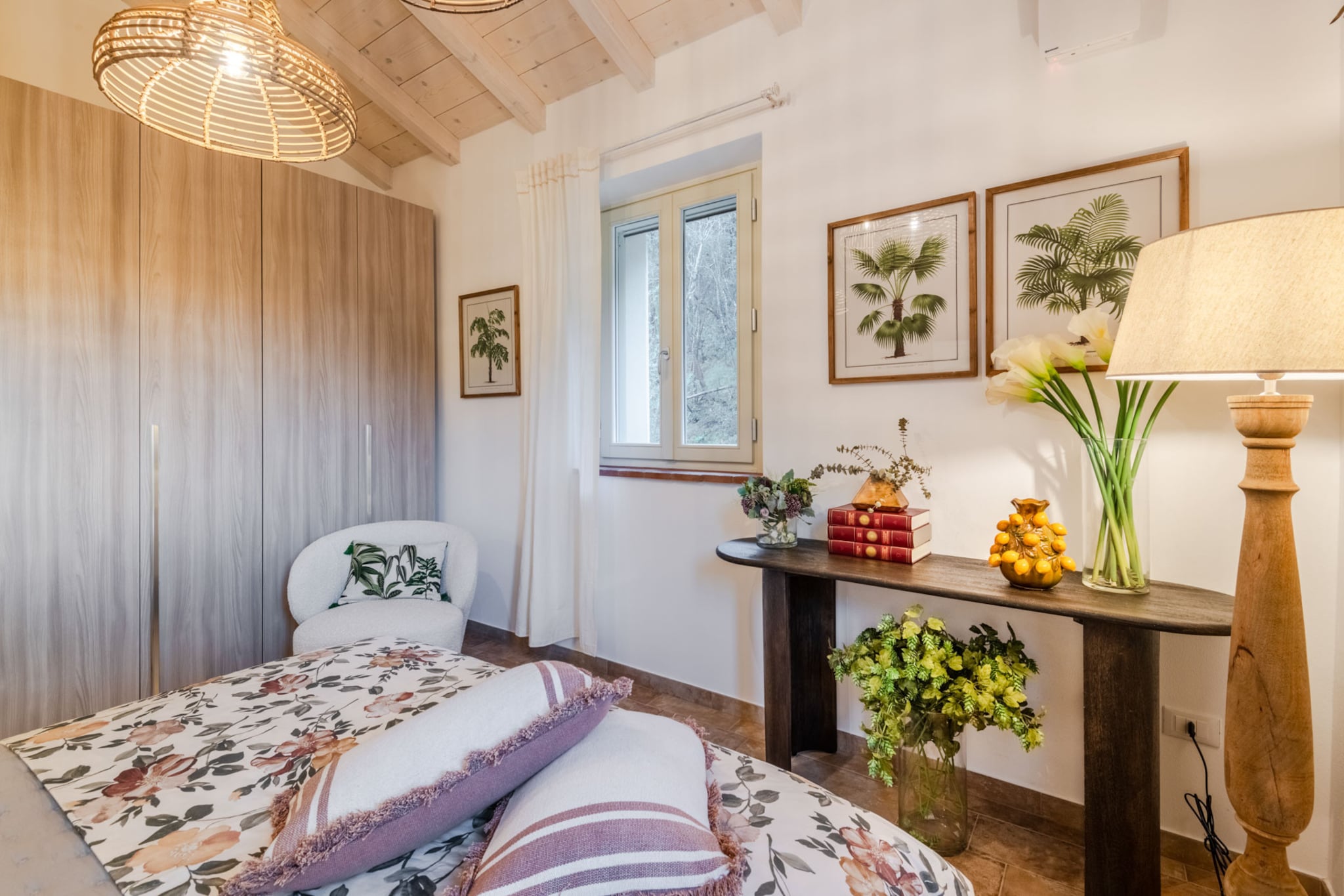 Molino Giusti Farmhouse-Schlafzimmer