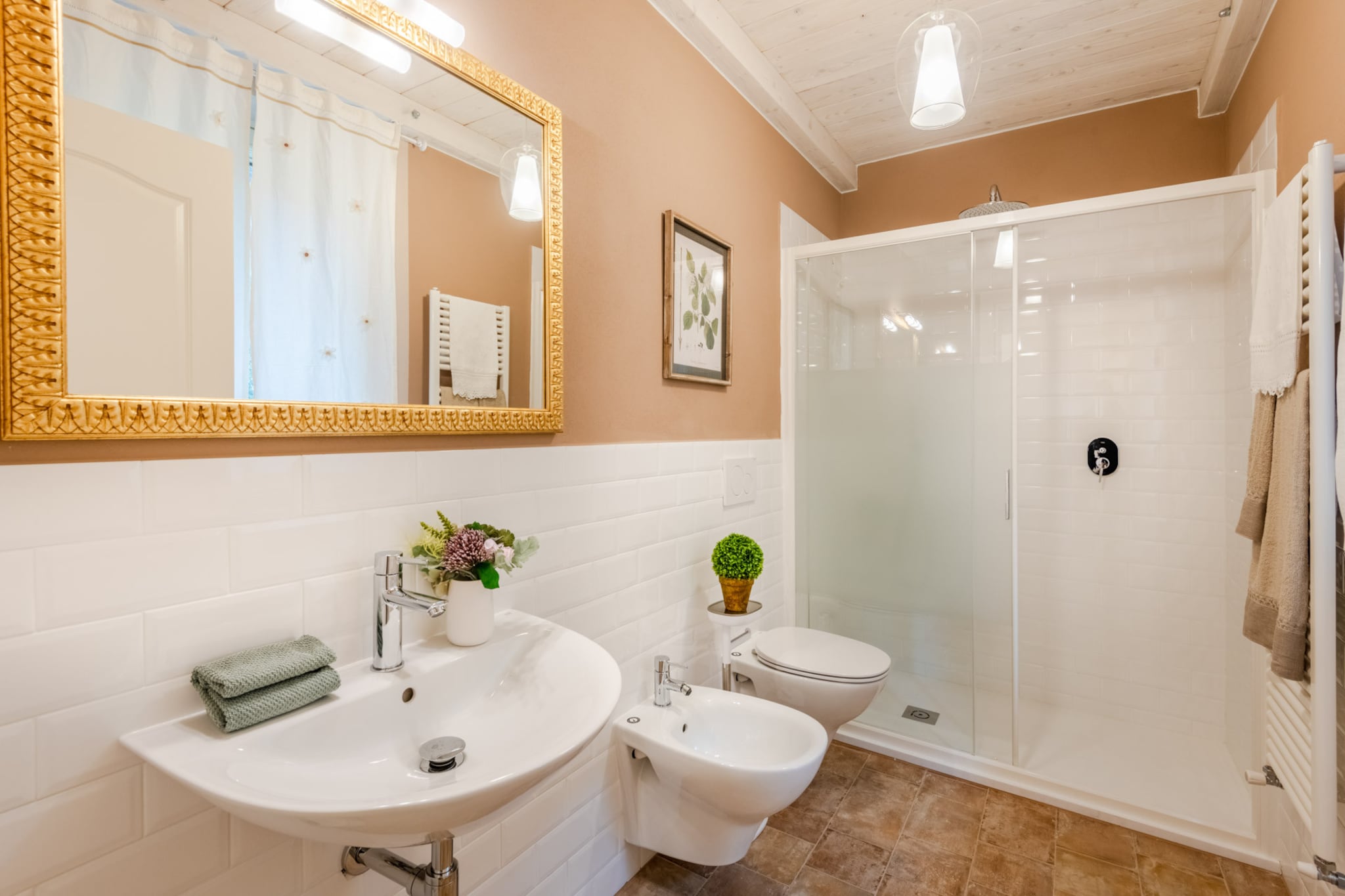 Molino Giusti Farmhouse-Badezimmer