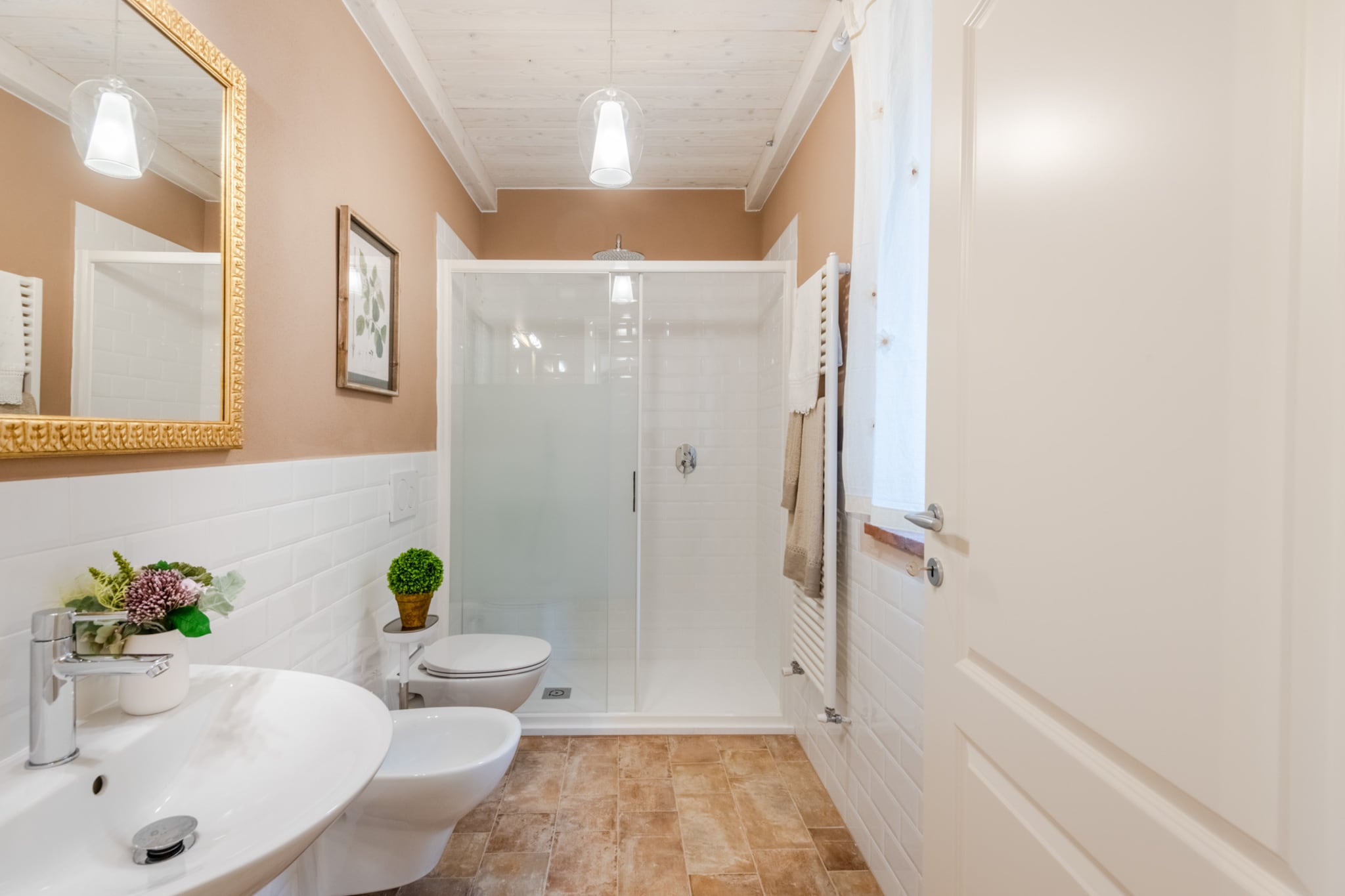 Molino Giusti Farmhouse-Badezimmer
