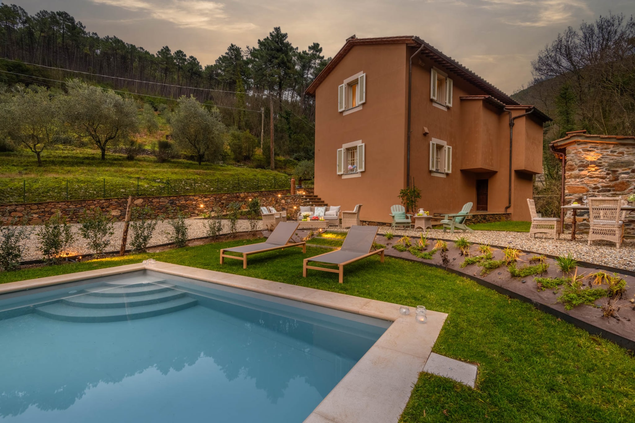 Molino Giusti Farmhouse-Schwimmbad