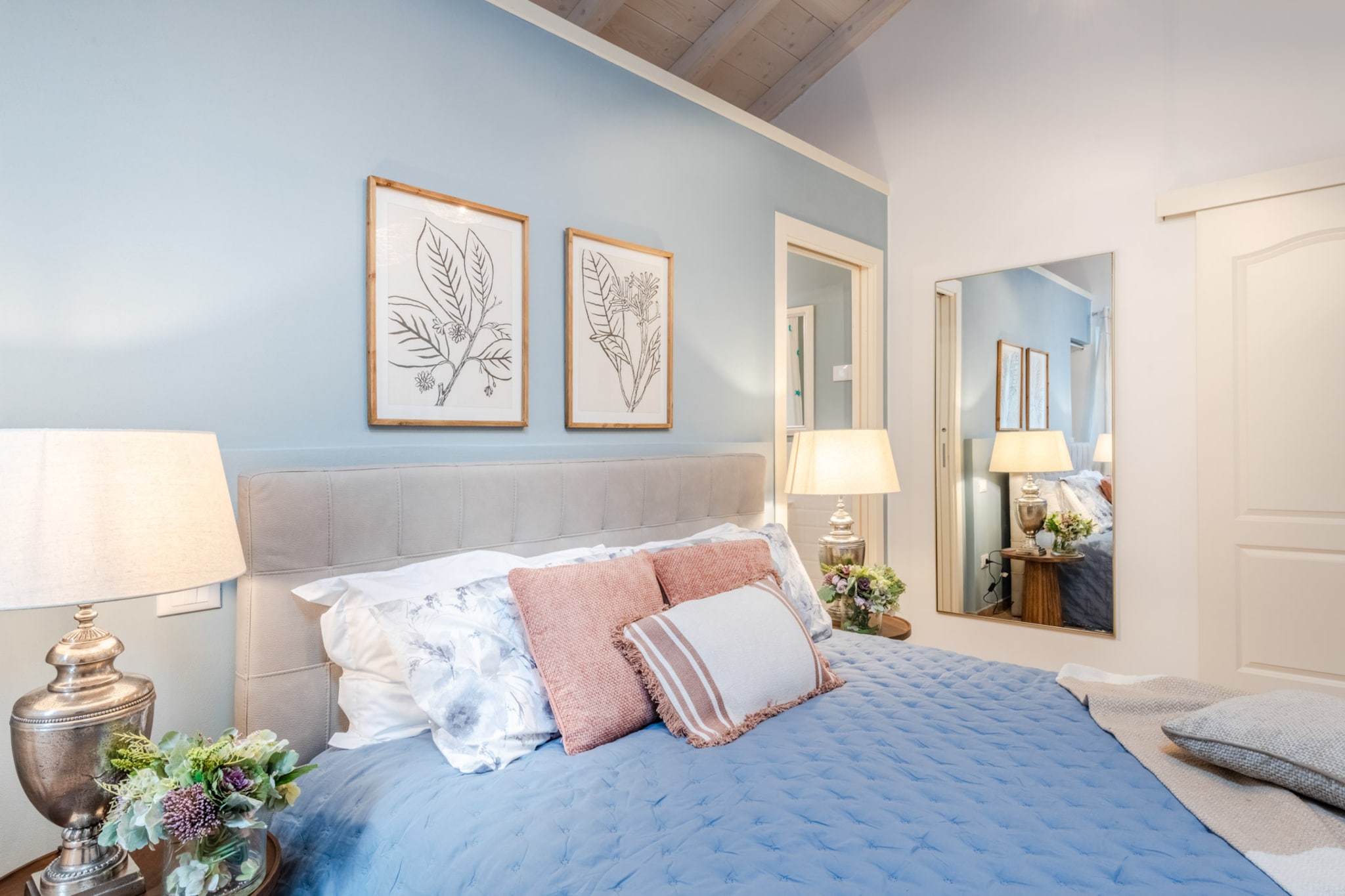 Molino Giusti Farmhouse-Schlafzimmer