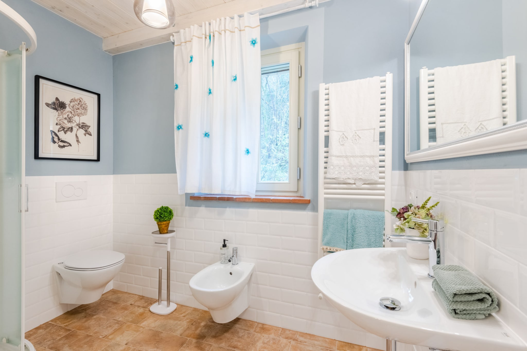 Molino Giusti Farmhouse-Badezimmer