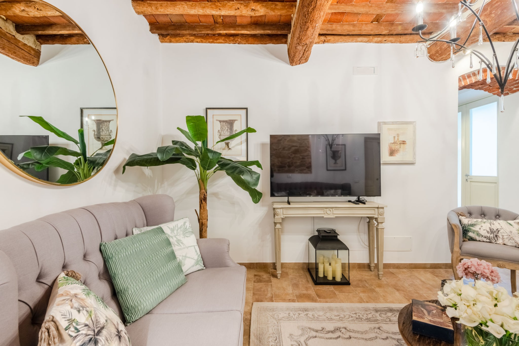 Molino Giusti Farmhouse-Wohnzimmer