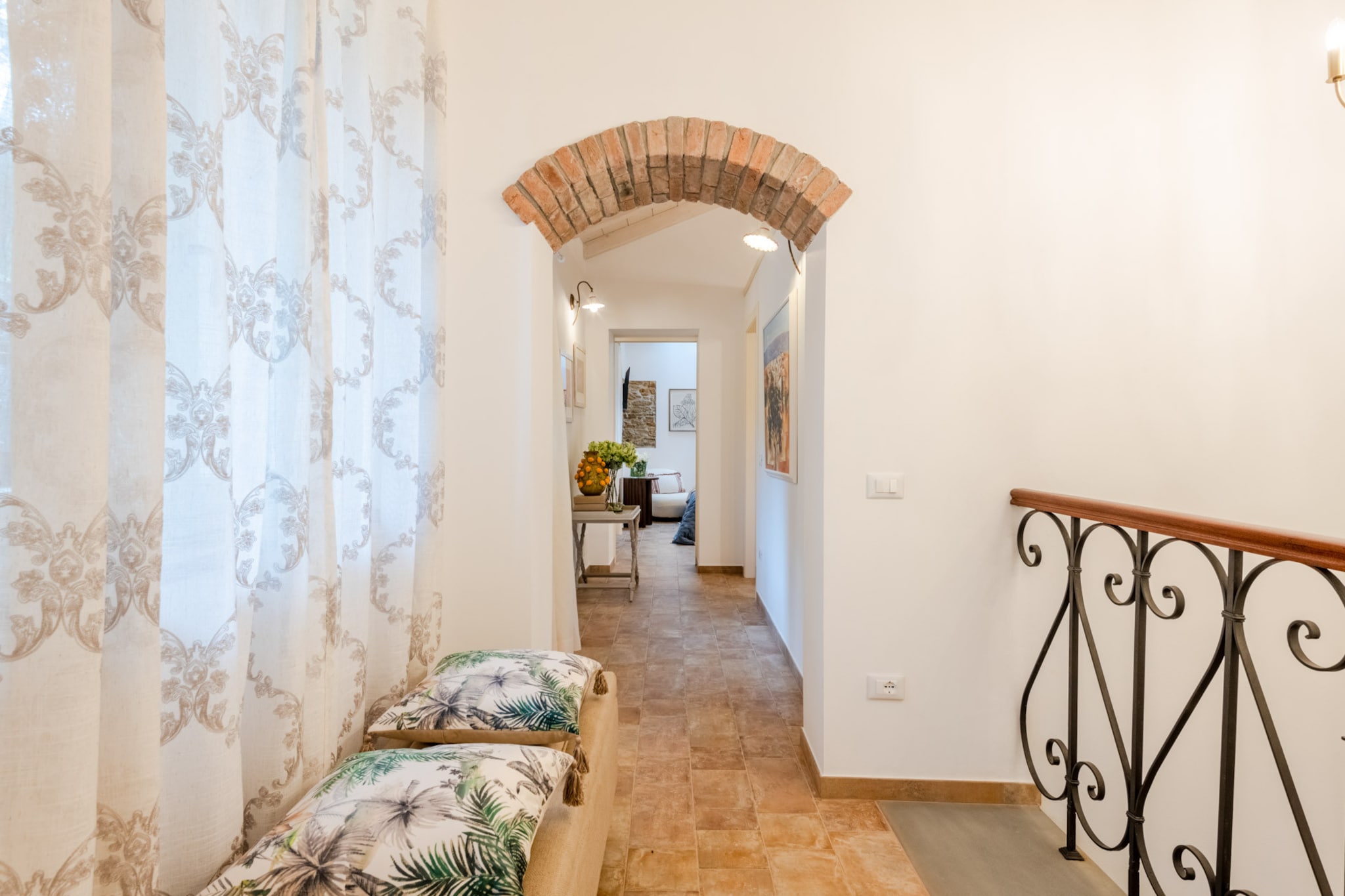 Molino Giusti Farmhouse-Schlafzimmer