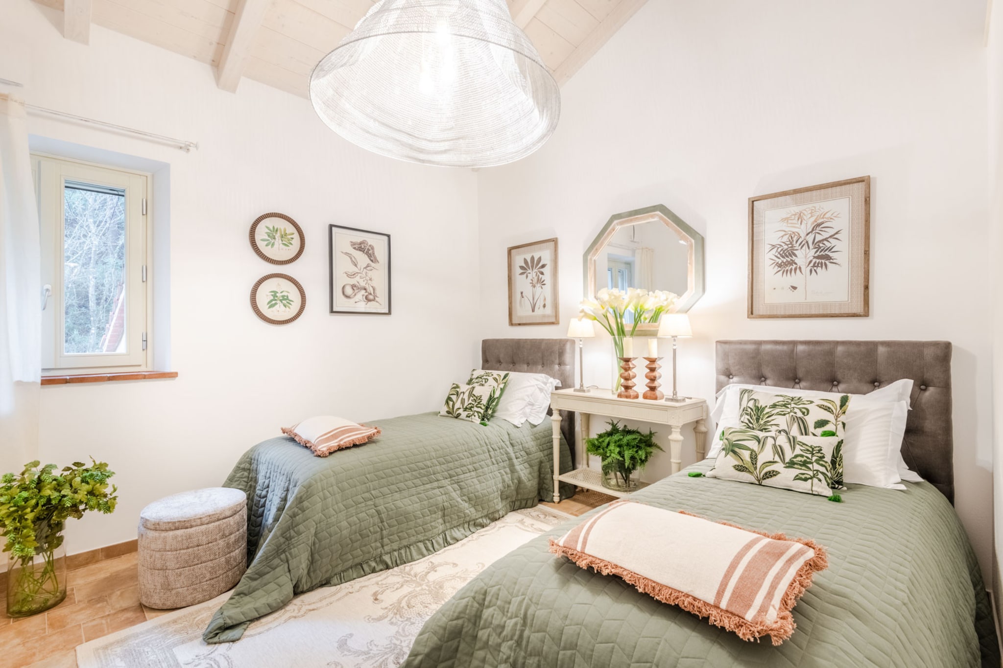 Molino Giusti Farmhouse-Schlafzimmer