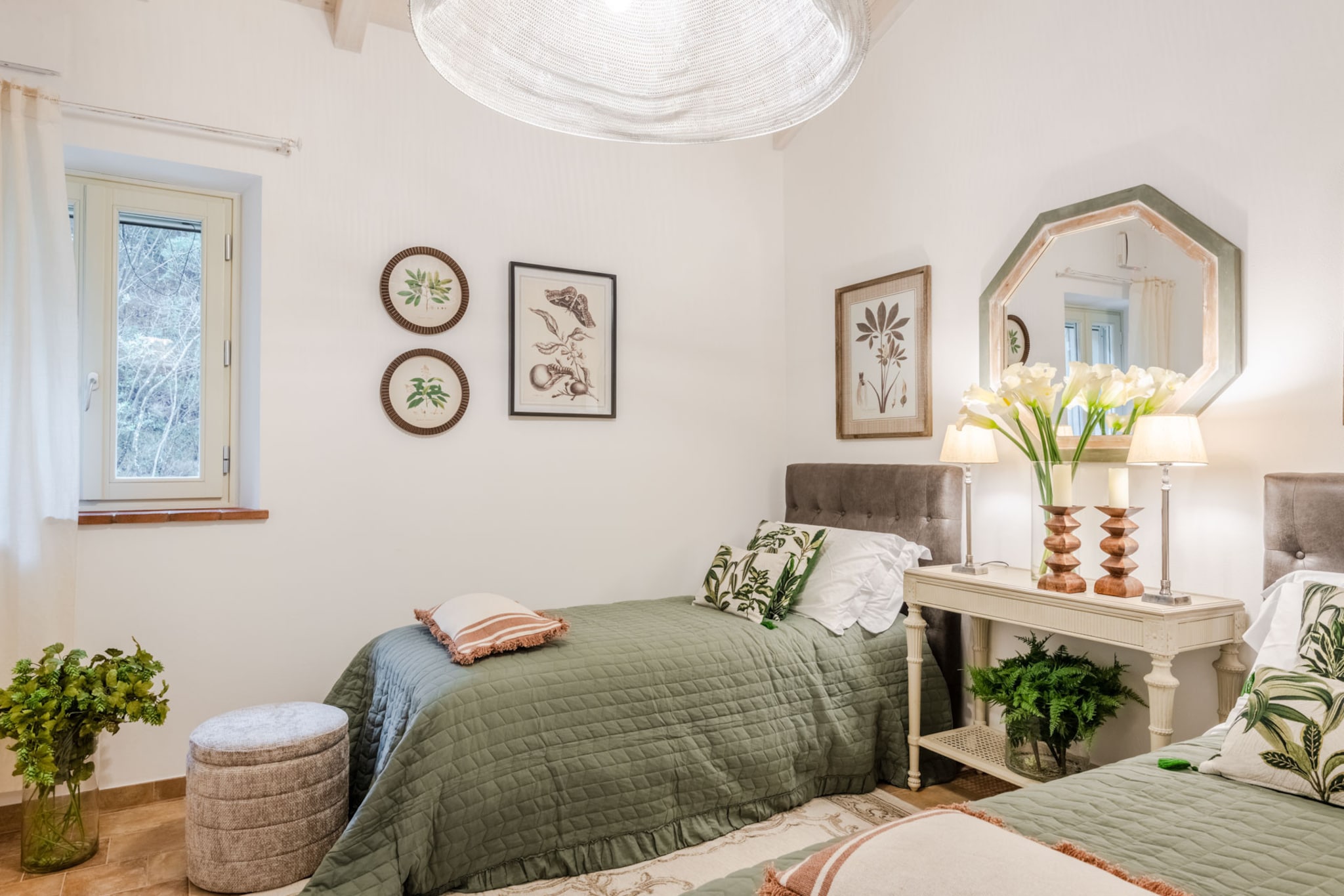 Molino Giusti Farmhouse-Schlafzimmer
