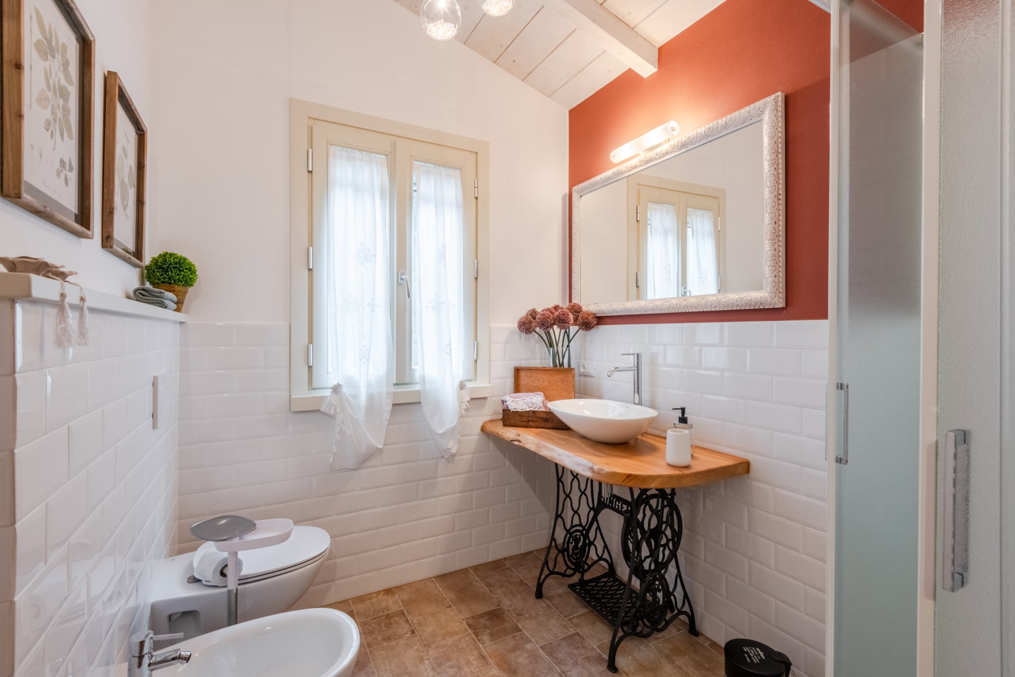 Molino Giusti Farmhouse-Badezimmer