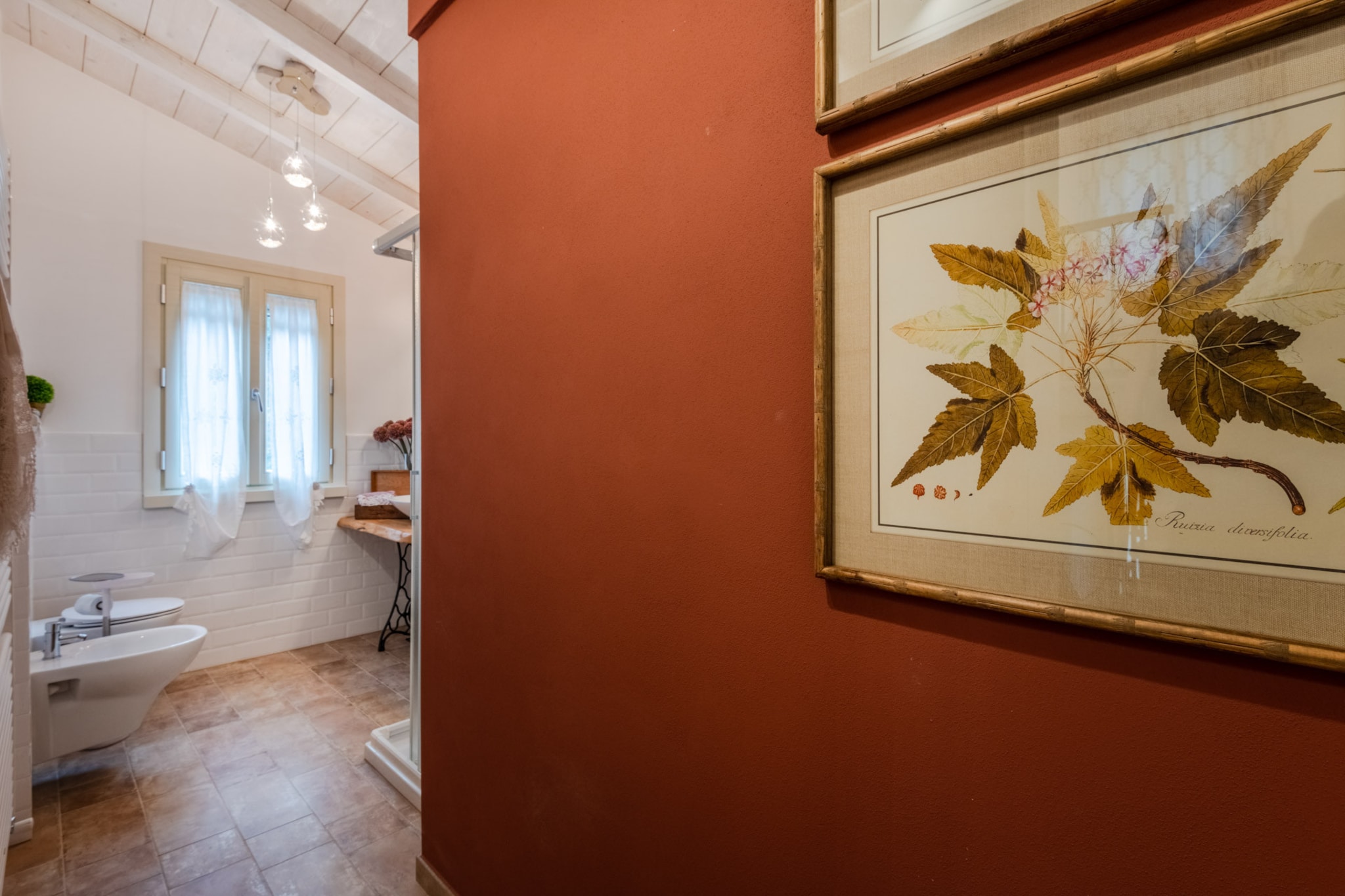 Molino Giusti Farmhouse-Badezimmer