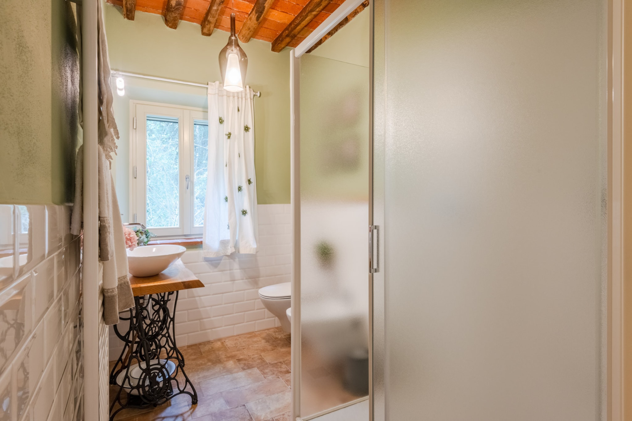 Molino Giusti Farmhouse-Badezimmer
