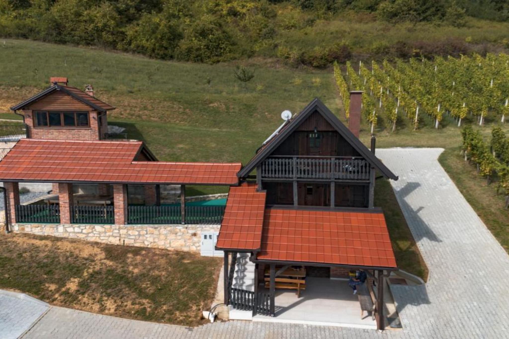 Villa Breg - Four Bedroom Villa with Pool, Hot-Tub and Sauna-Uitzicht