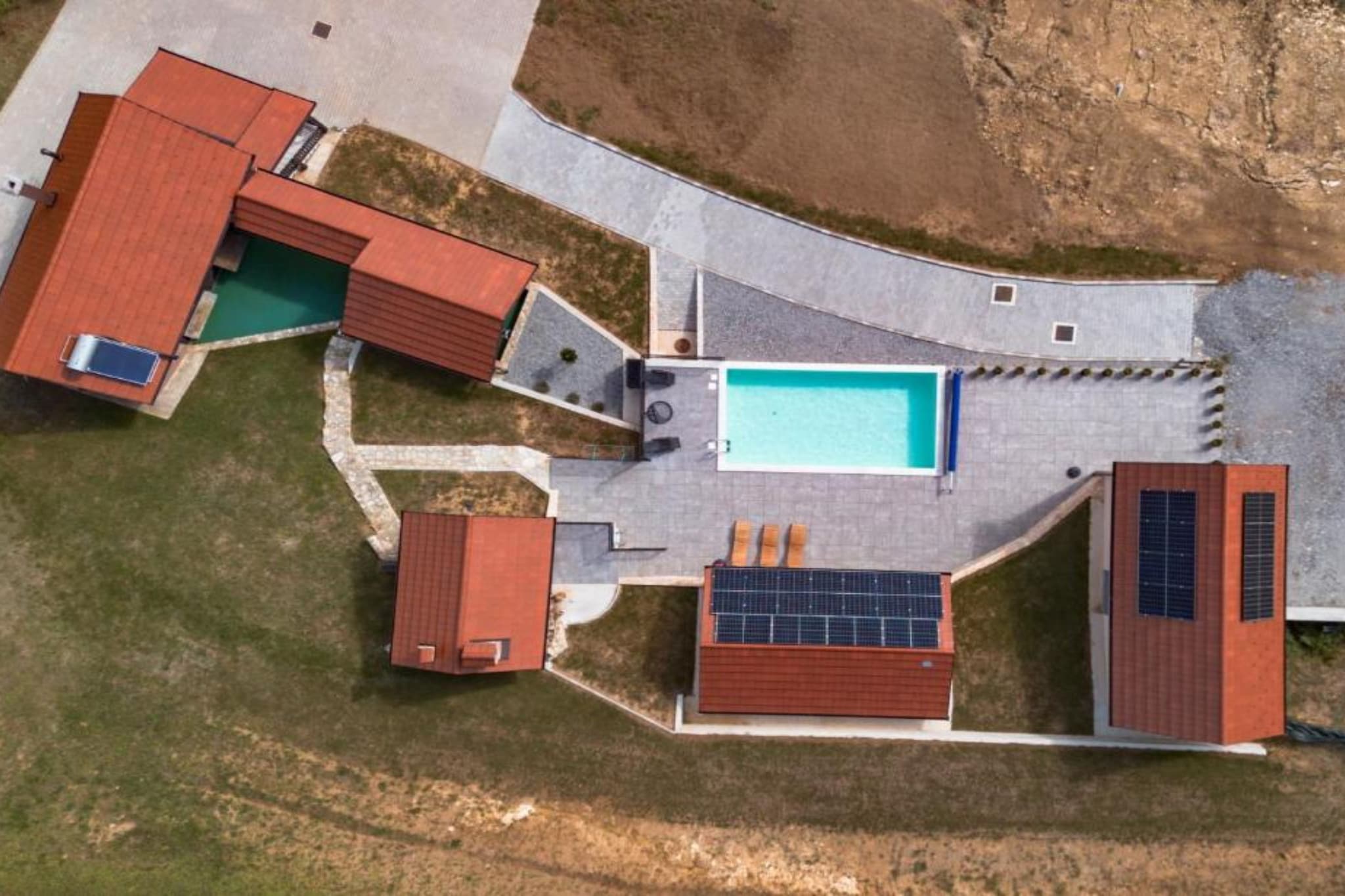 Villa Breg - Four Bedroom Villa with Pool, Hot-Tub and Sauna-Uitzicht