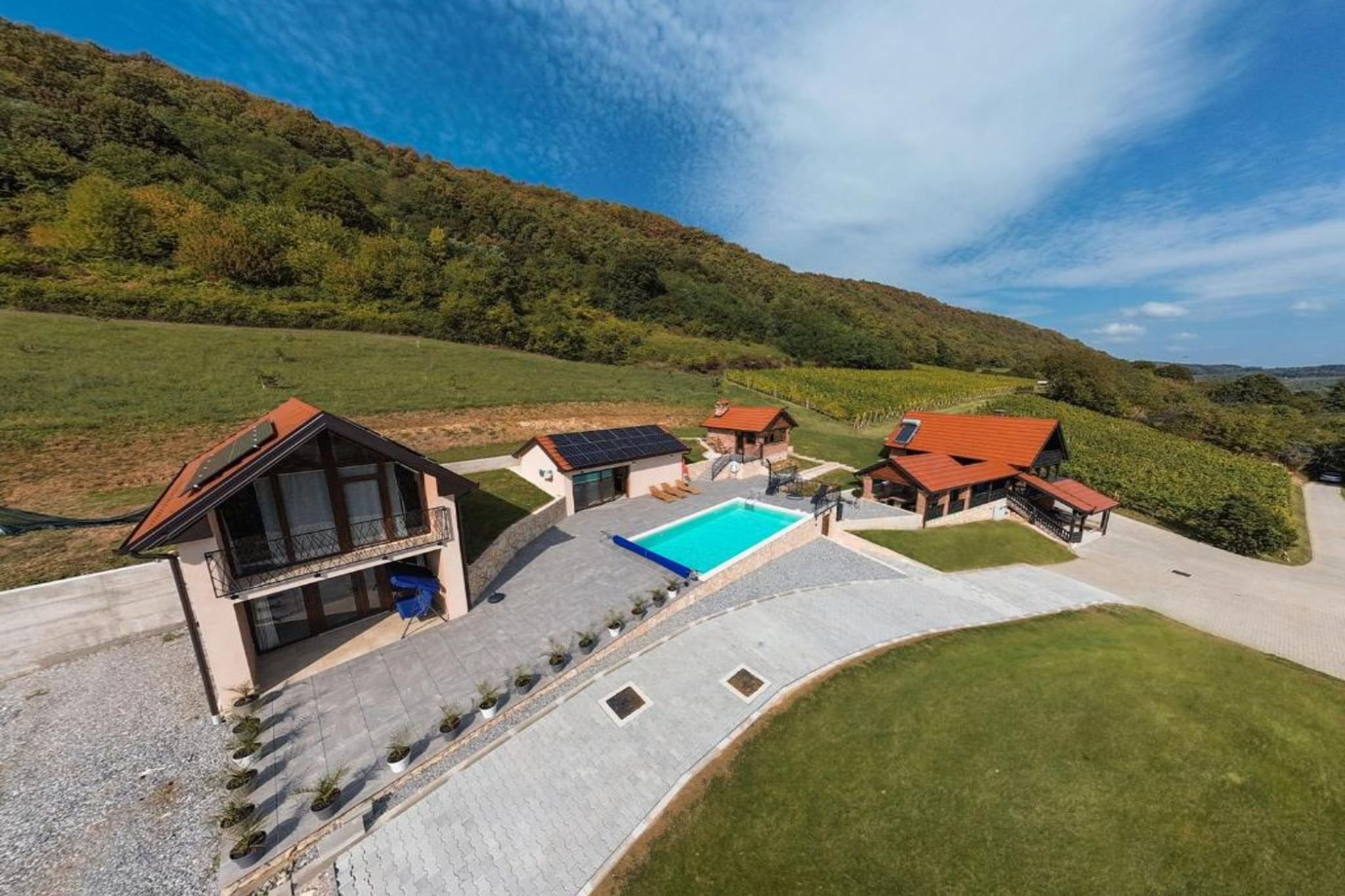 Villa Breg - Four Bedroom Villa with Pool, Hot-Tub and Sauna-Uitzicht