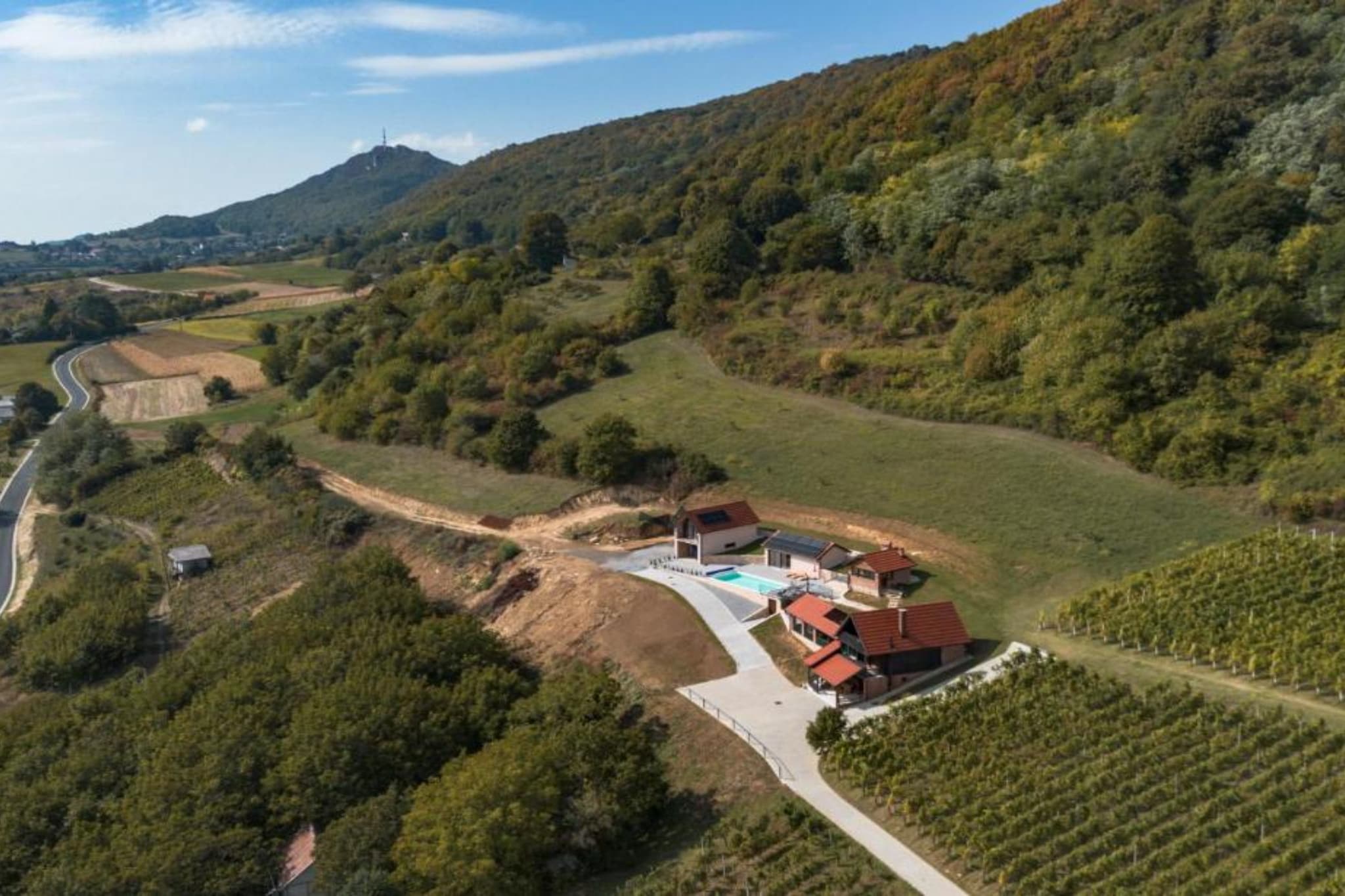 Villa Breg - Four Bedroom Villa with Pool, Hot-Tub and Sauna-Uitzicht