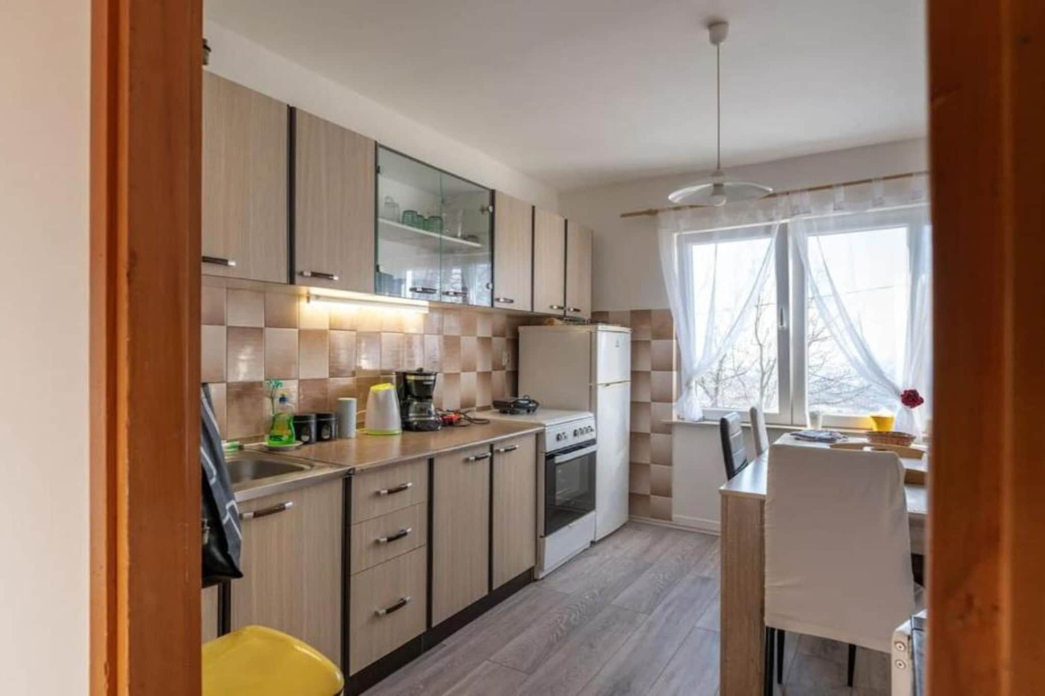 One Bedroom Apartment with Hot Tube-Keuken