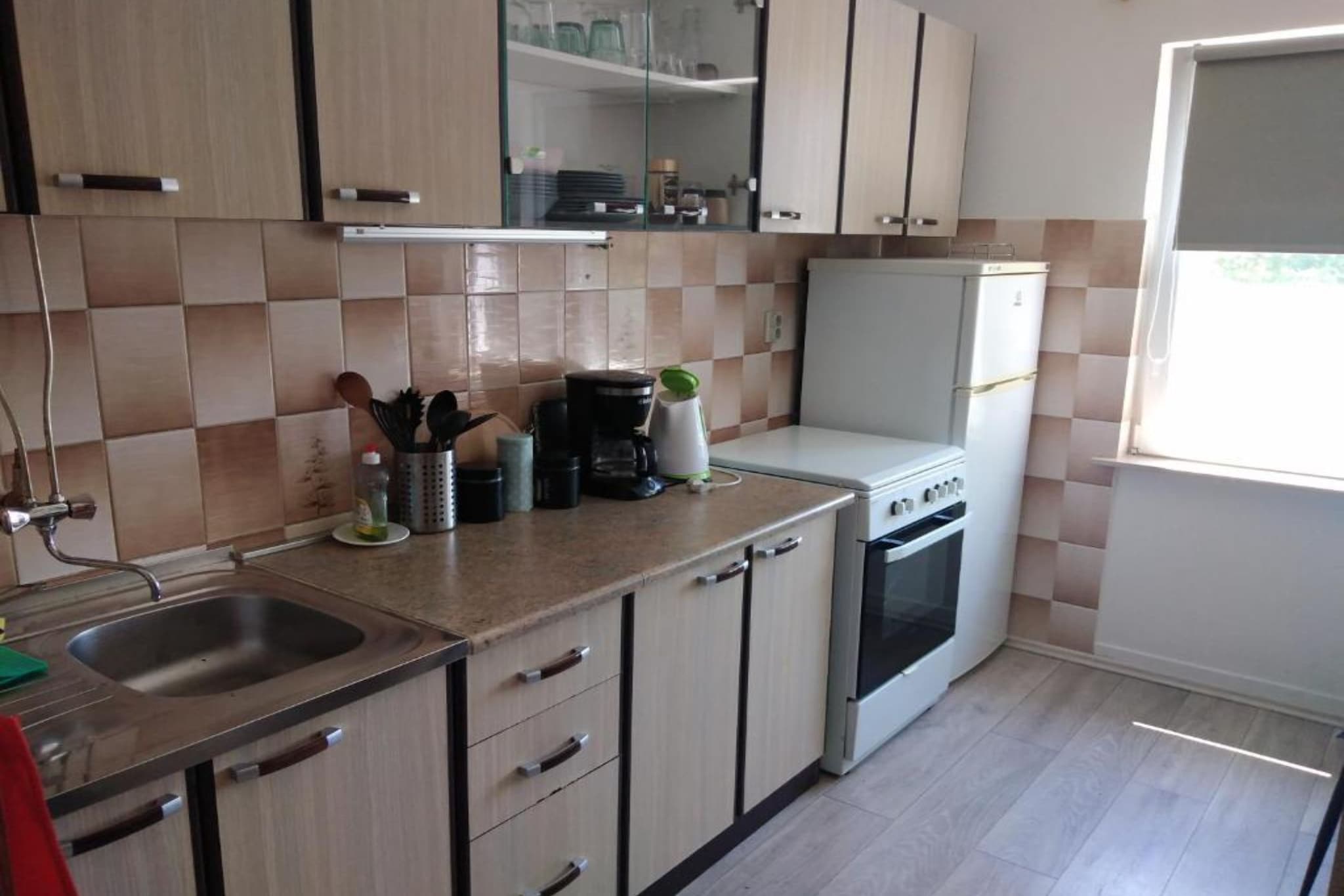 One Bedroom Apartment with Hot Tube-Keuken