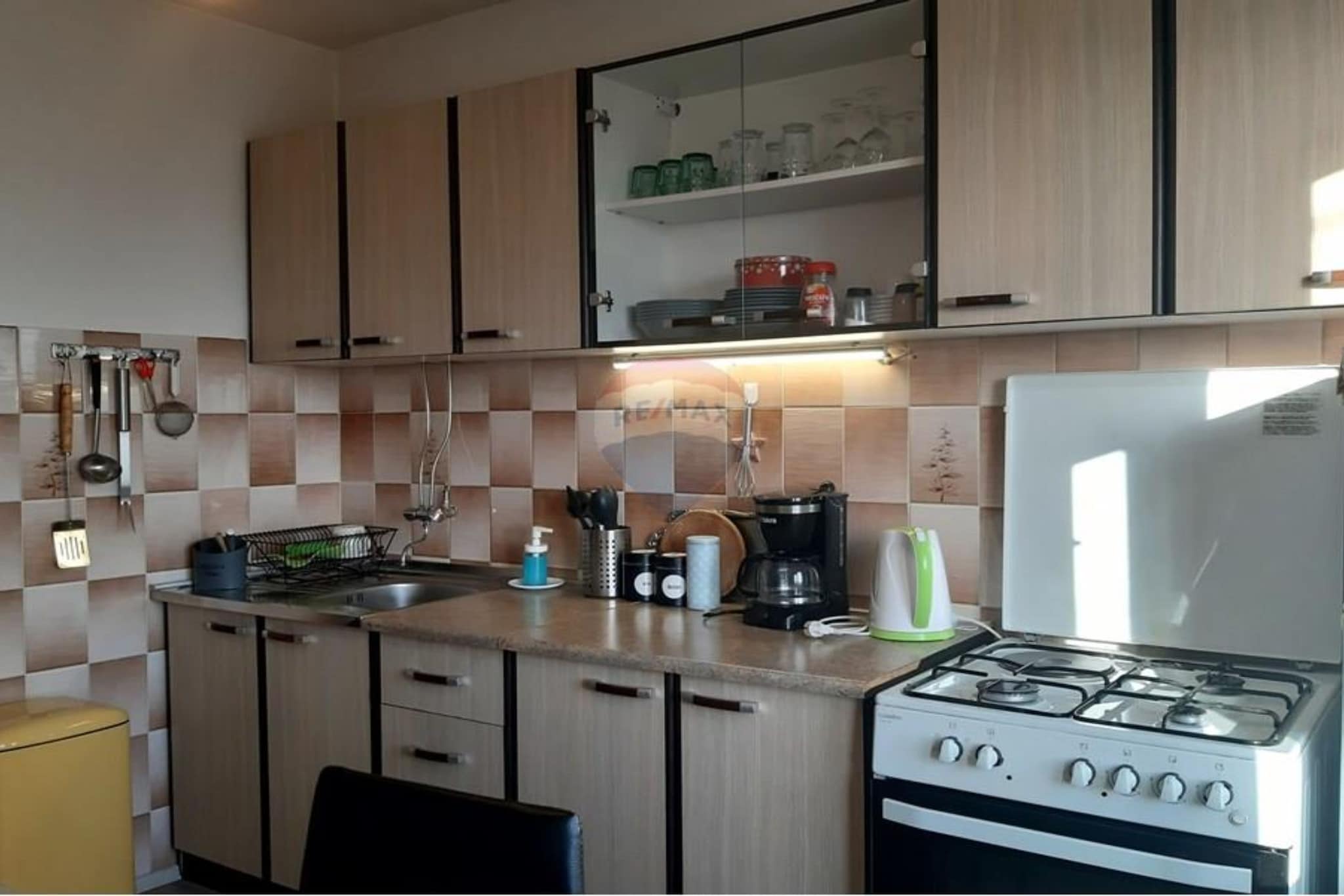 One Bedroom Apartment with Hot Tube-Keuken