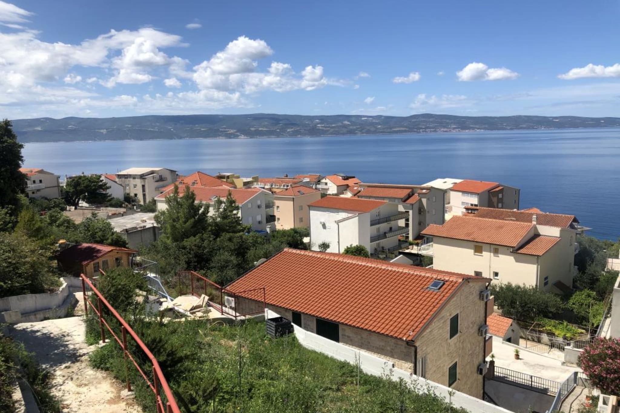 Apartmani Villa Borzic - One Bedroom Apartment with  Terarce and Sea View 1-Extérieur