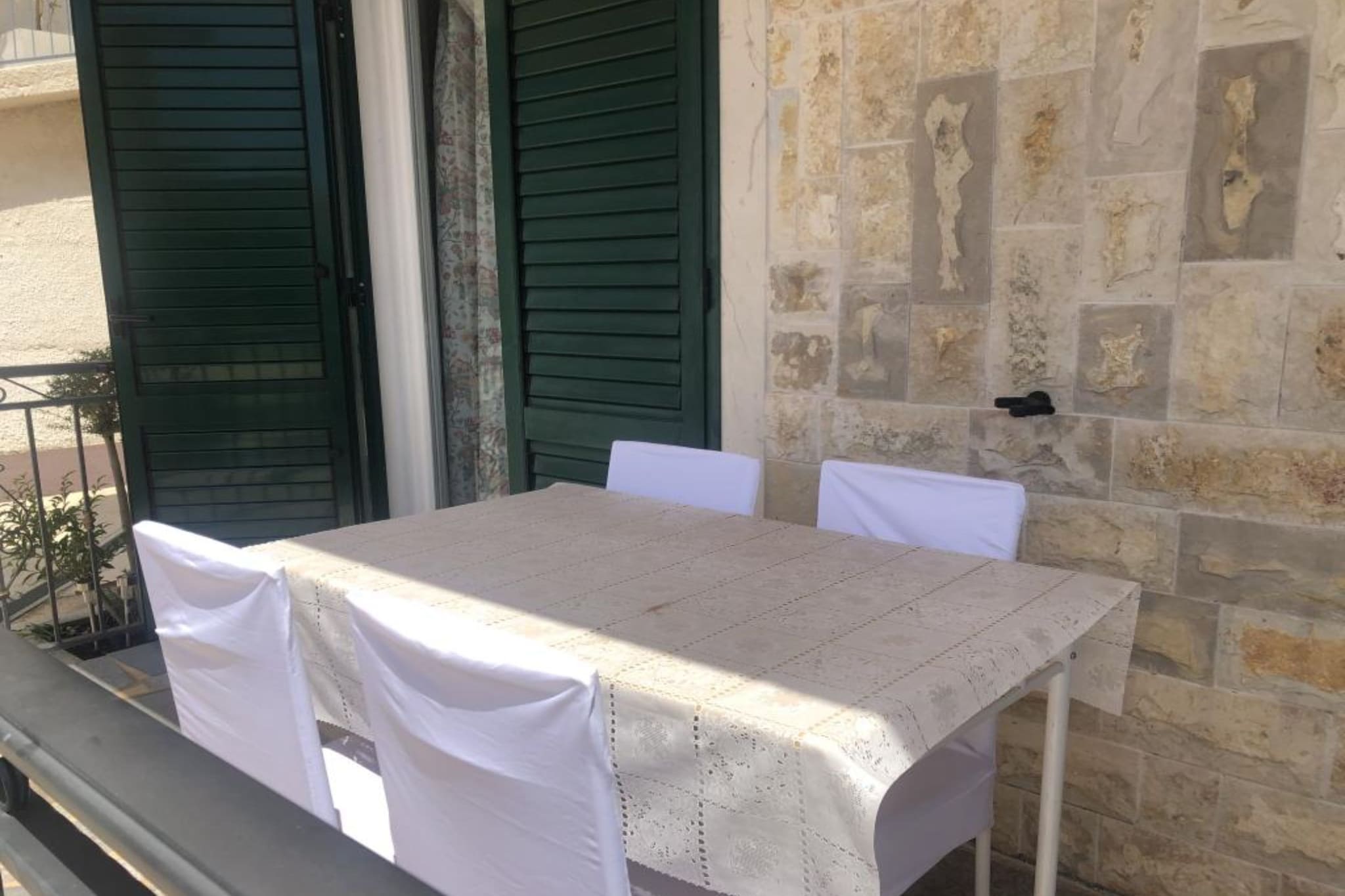 Apartmani Villa Borzic - One Bedroom Apartment with Terarce  8-Terrace balcony