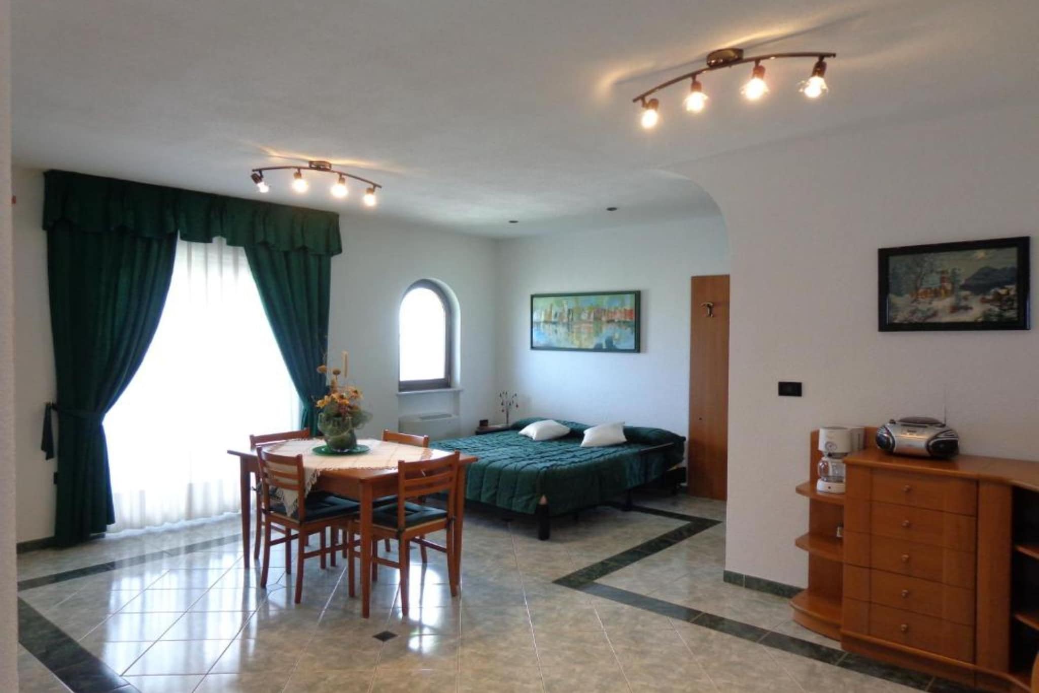 Studio Apartment With Balcony