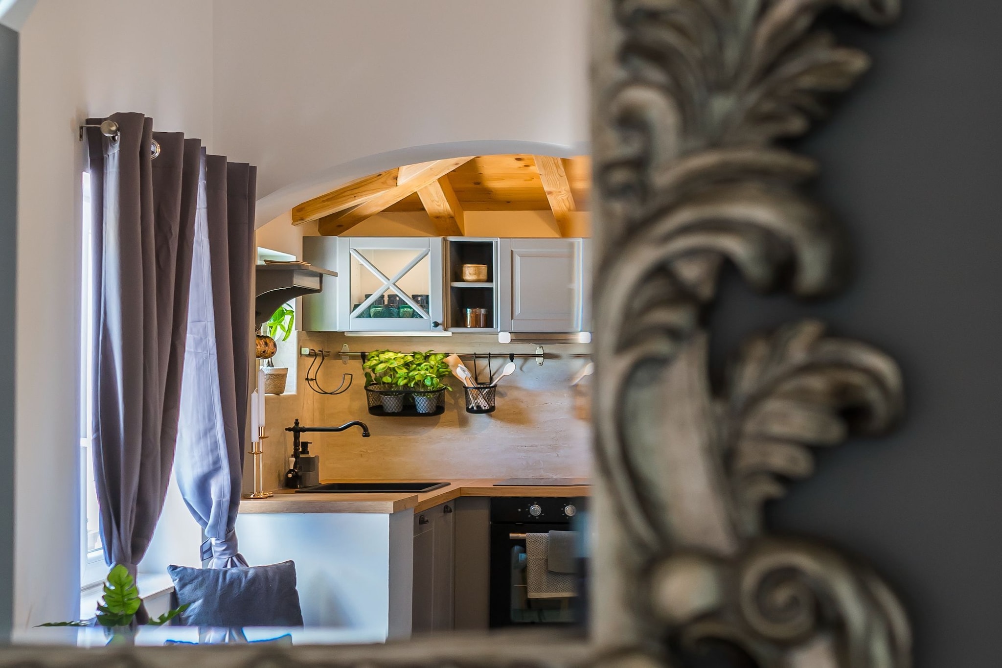 Holiday Home Rider - Two Bedroom Holiday Home with Outdoor Pool-Kitchen