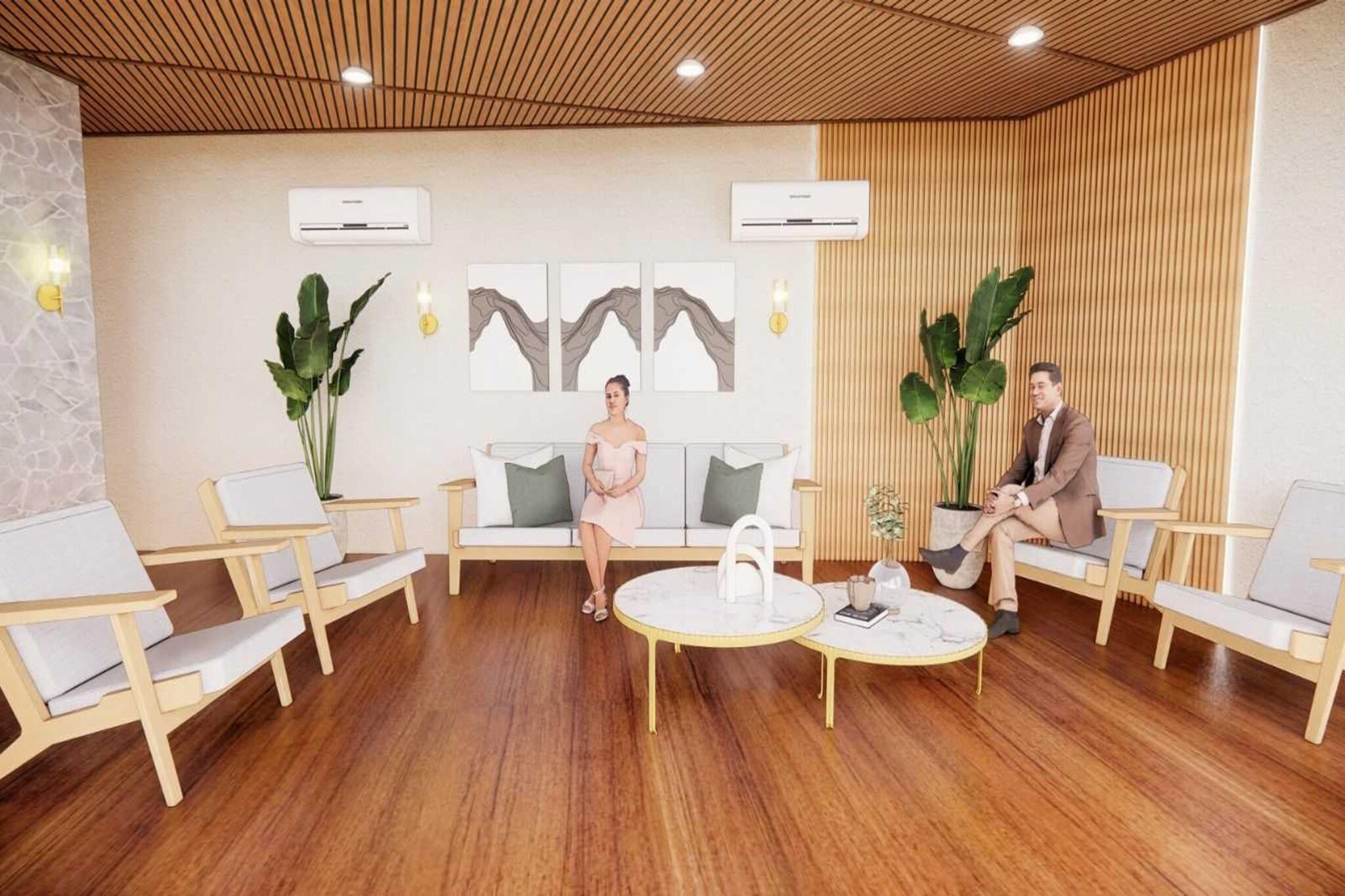 Ground floor: (bedroom(double bed), bathroom, TV, shower, washbasin, toilet, air conditioning, Towels incl., shampoo, Essentials)