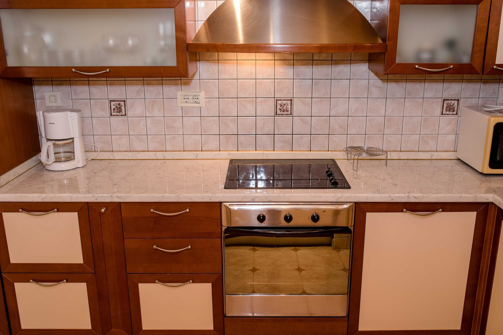 Guest House Villa Anggela - Two Bedroom Apartment with Balcony and Sea View-Cuisine