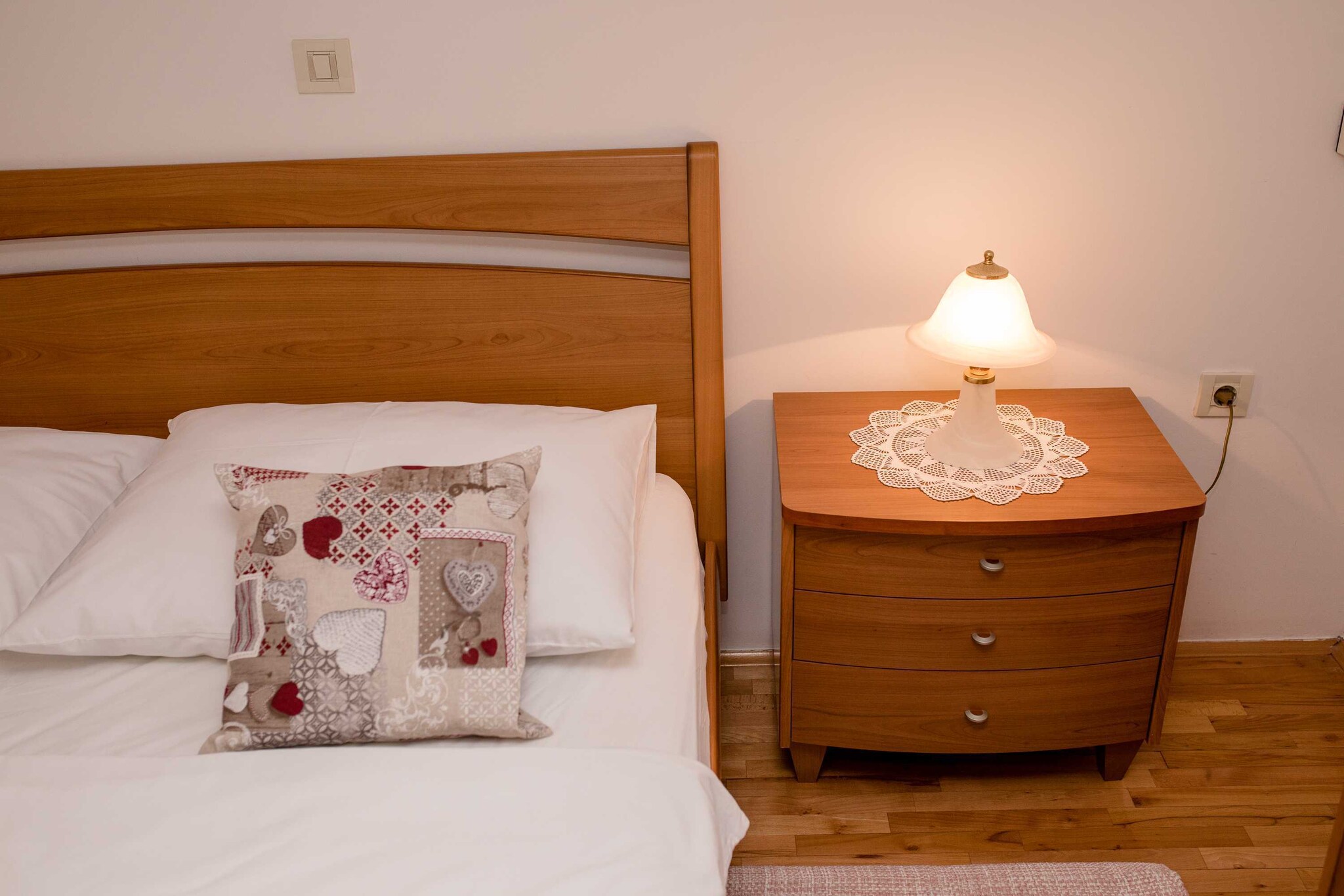 Guest House Villa Anggela - Two Bedroom Apartment with Balcony and Sea View-Chambre
