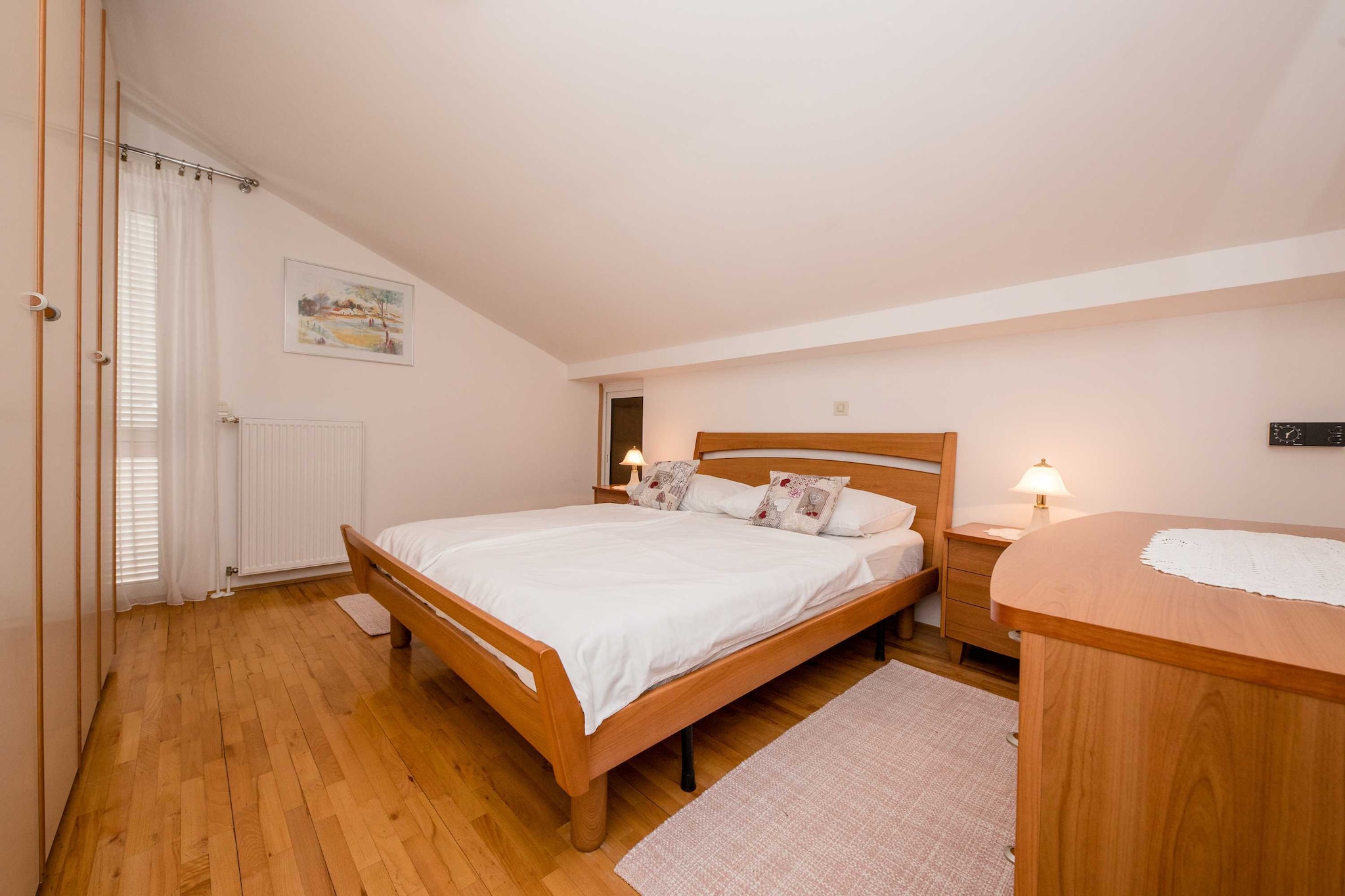 Guest House Villa Anggela - Two Bedroom Apartment with Balcony and Sea View-Chambre