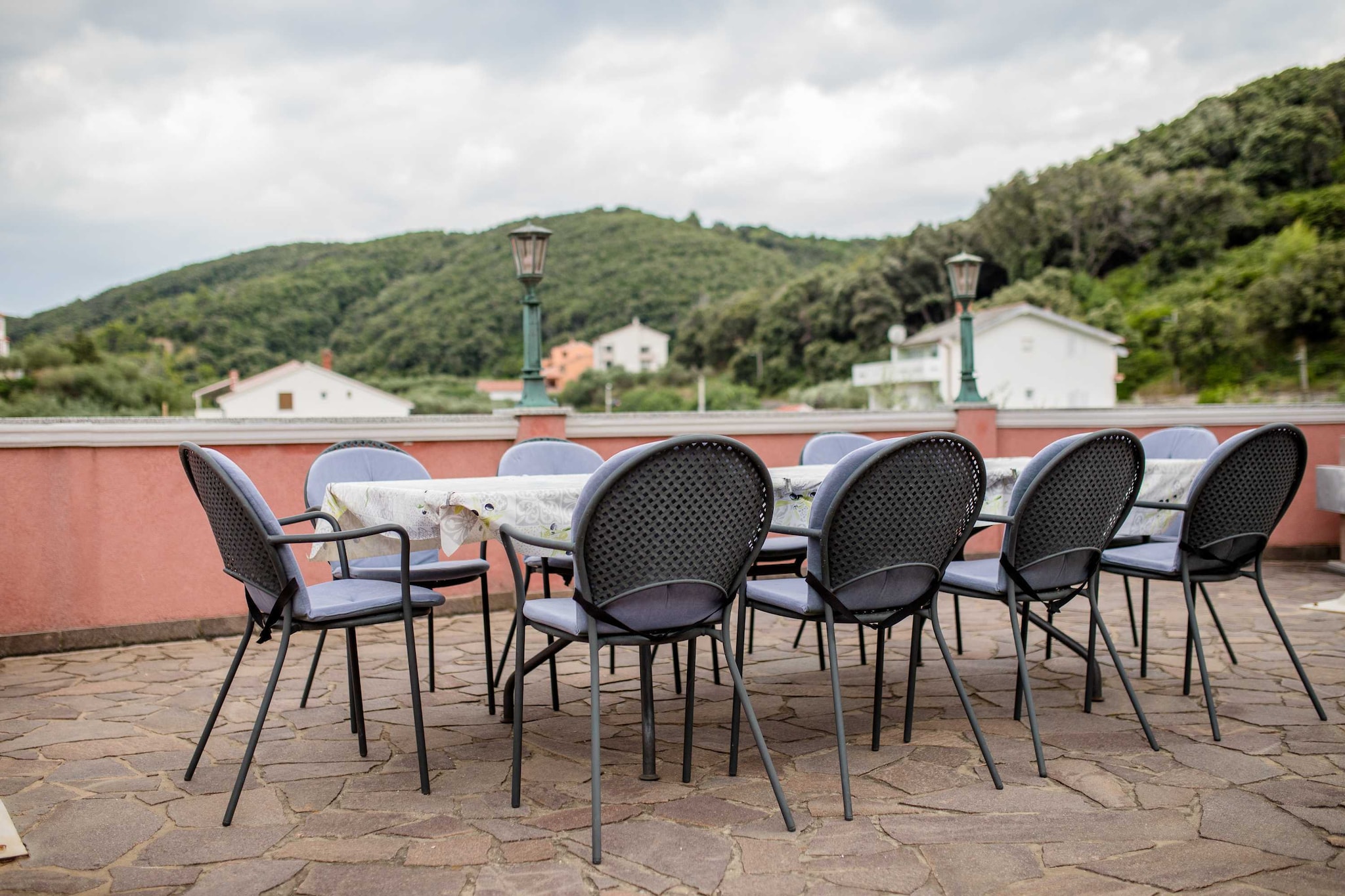 Guest House Villa Anggela - Two Bedroom Apartment with Balcony and Sea View-Extérieur
