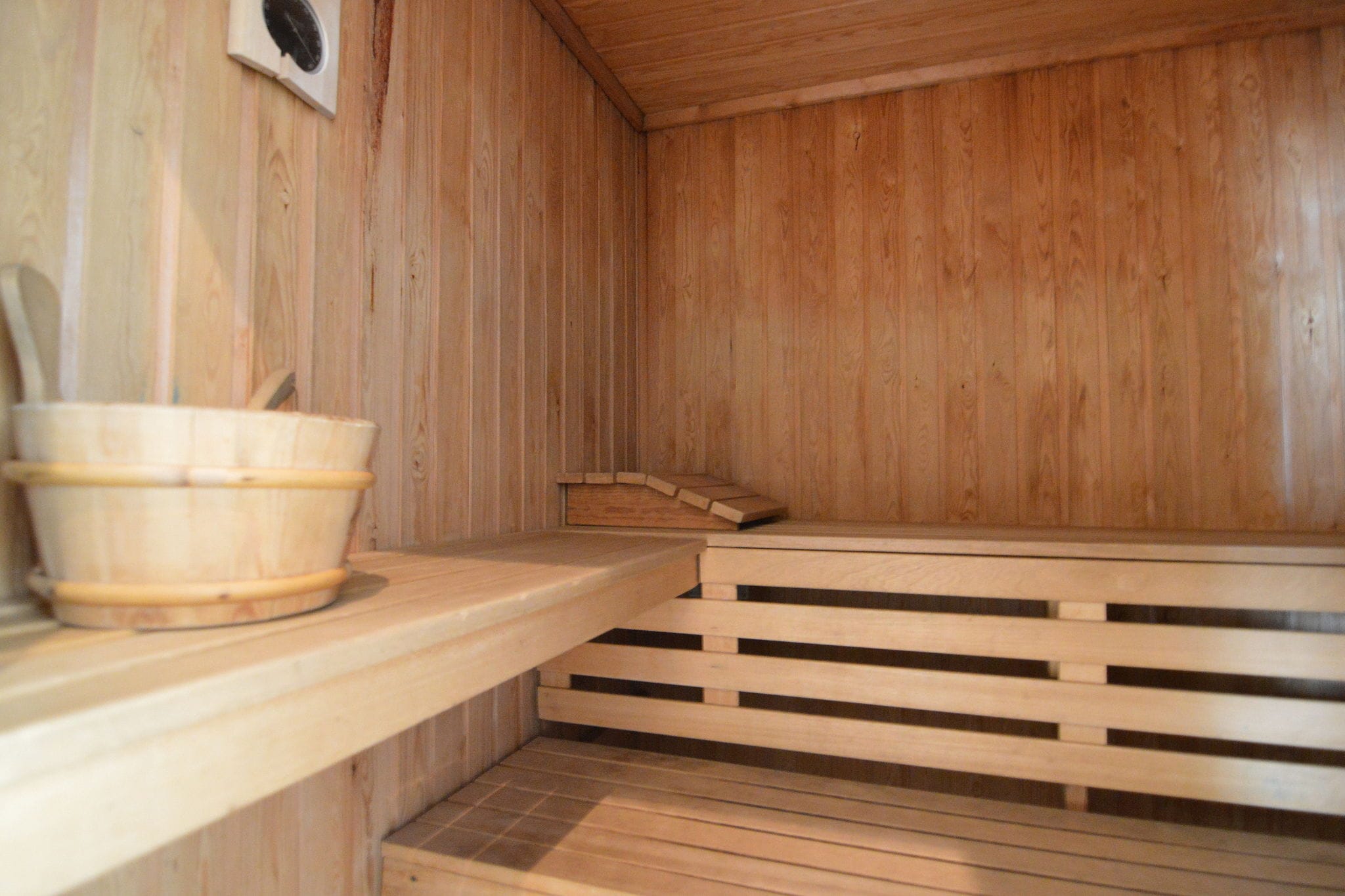 Maison de vacances avec piscine, sauna