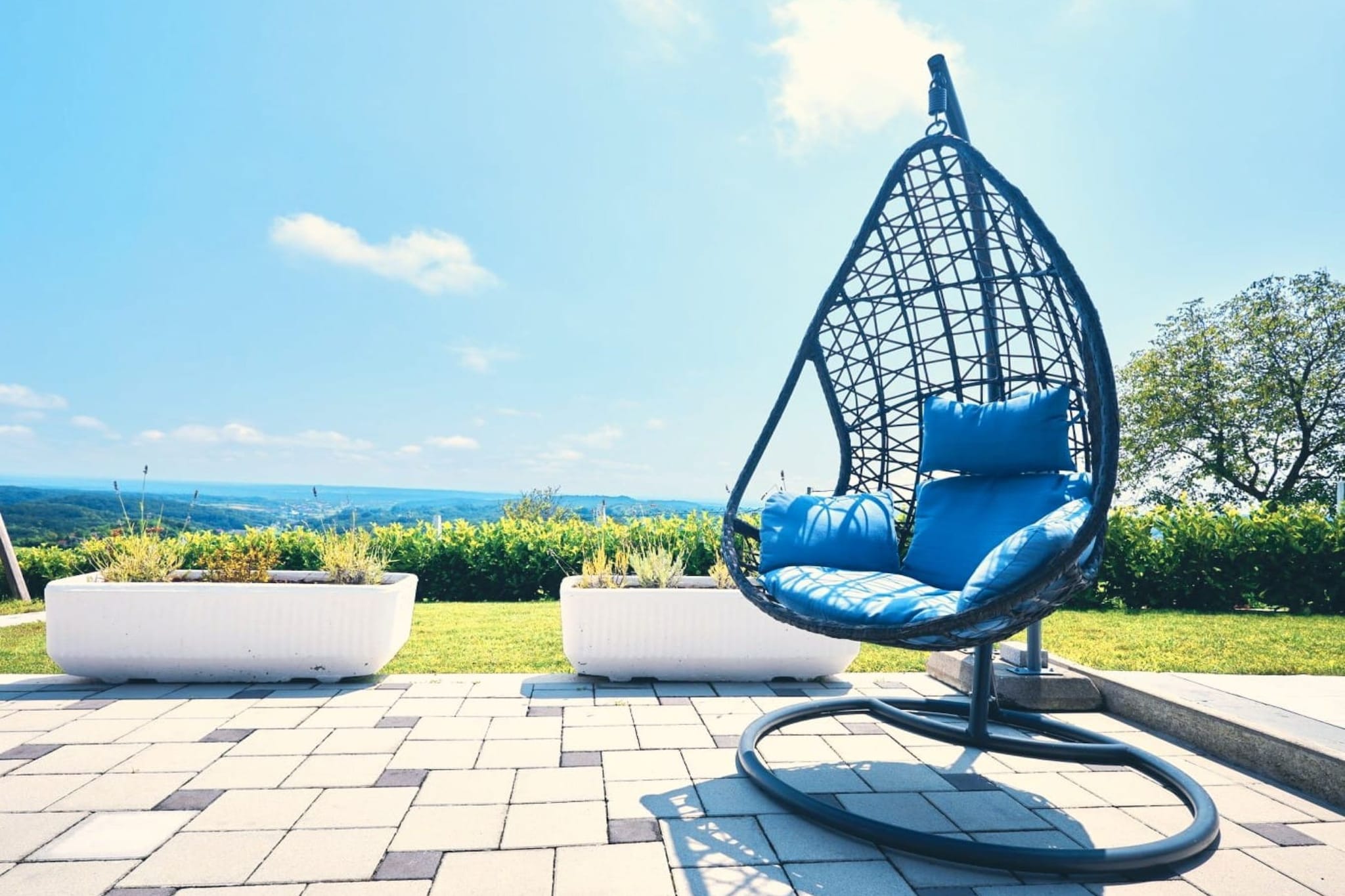 Villa Cerina - Three Bedorom Villa with Outdoor Swimming Pool-Tuinen zomer