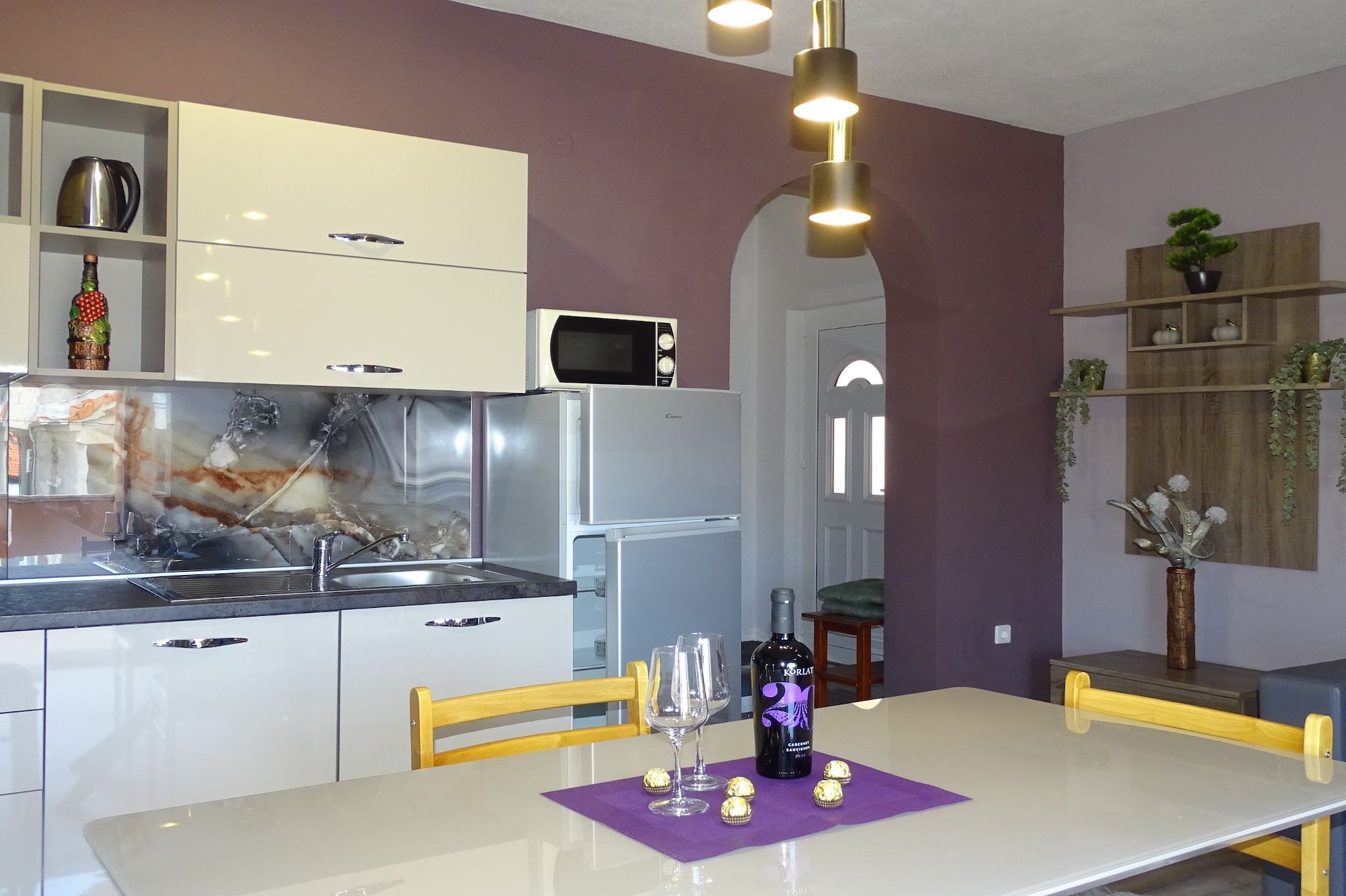 One Bedroom Apartment Luna 3-Küche