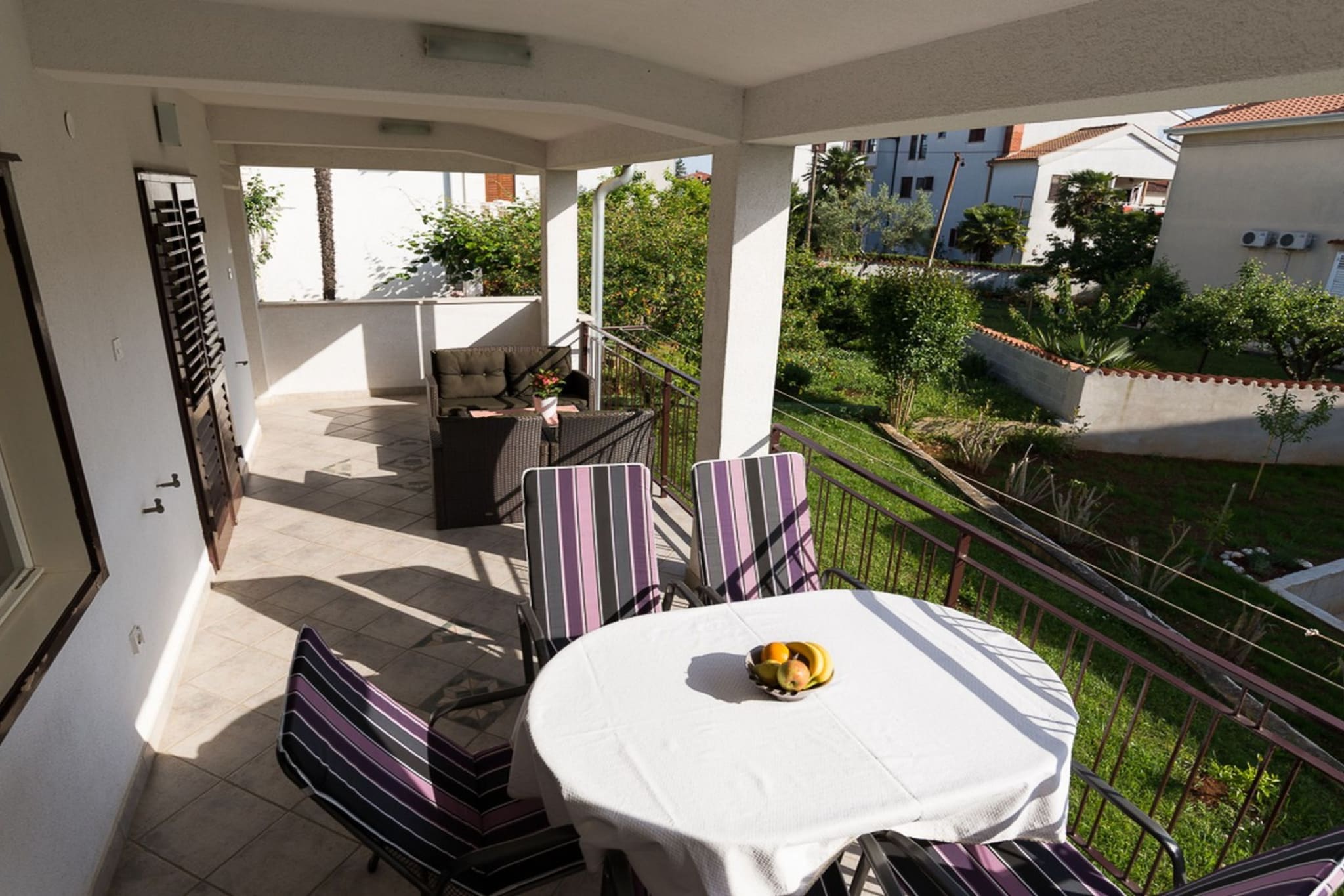 Apartments Alba - Three Bedroom Apartment (Marina)-Terrace balcony
