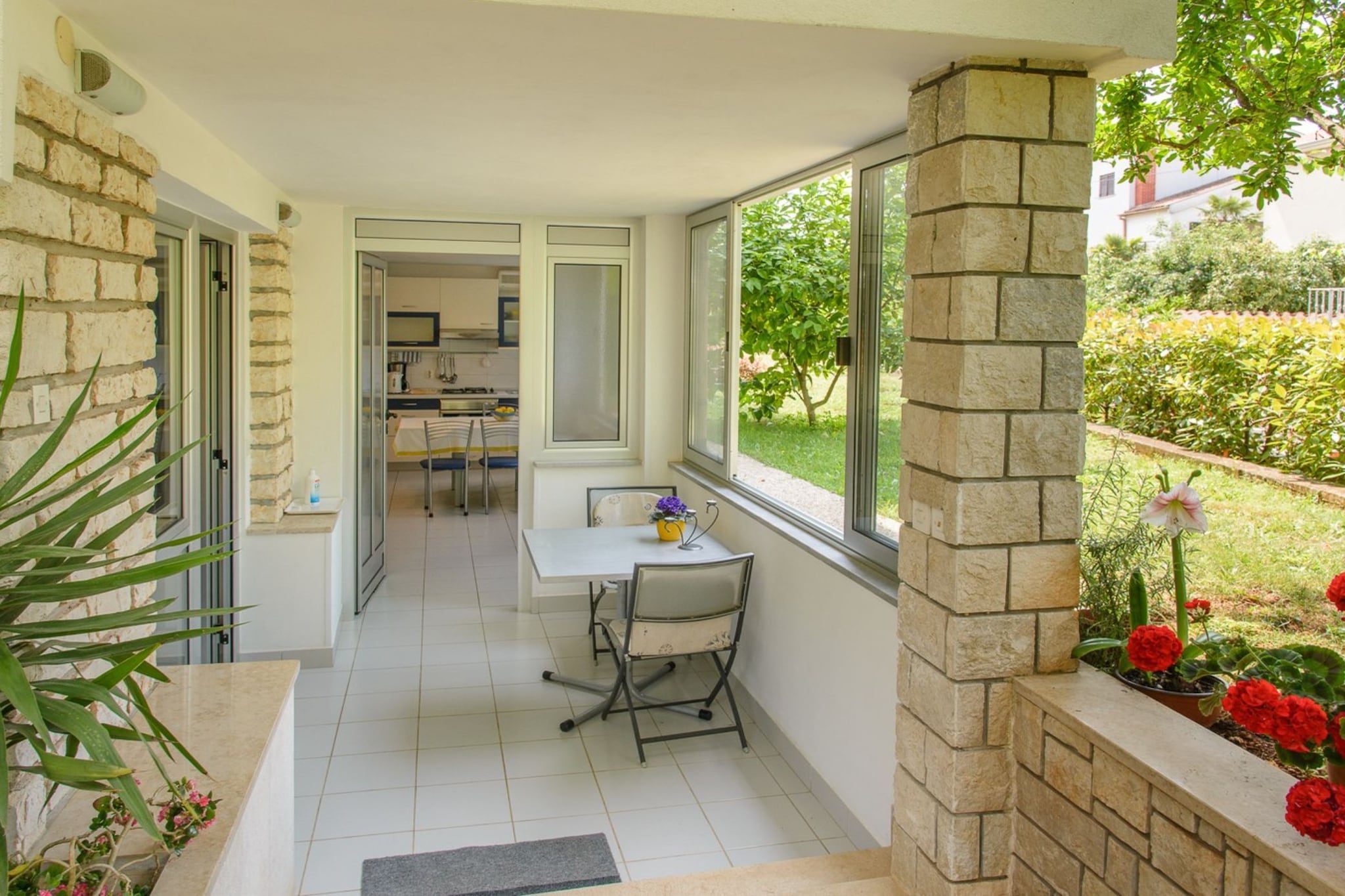 Apartments Alba - Two Bedroom apartment (Ines)-Terrace balcony