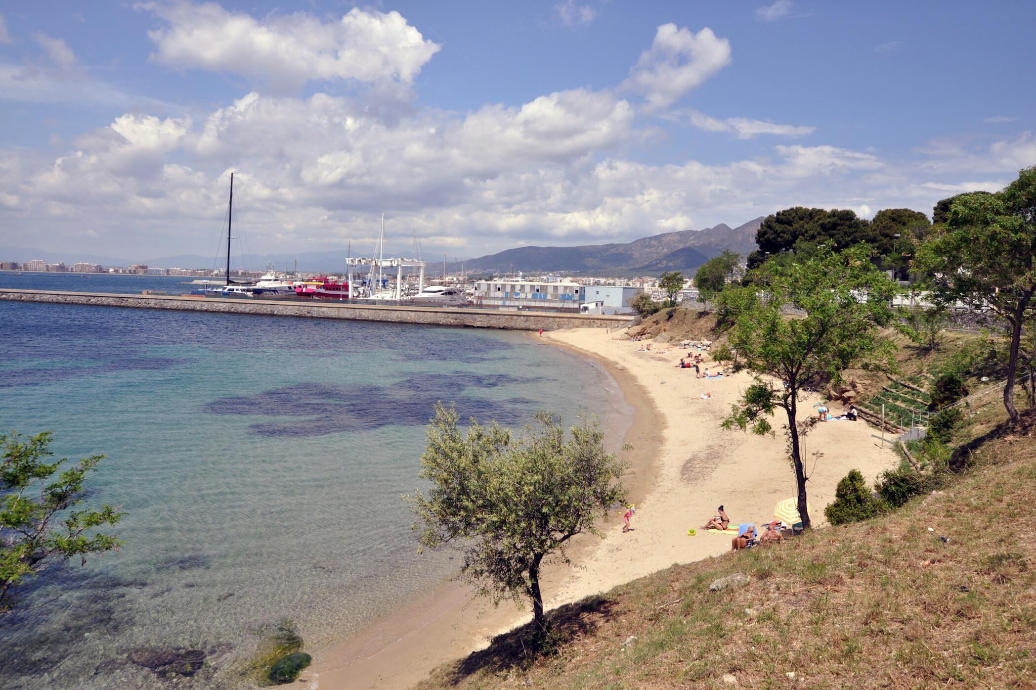 1174 BARRI PESCADORS 50m Playa-Gebieden zomer 1km