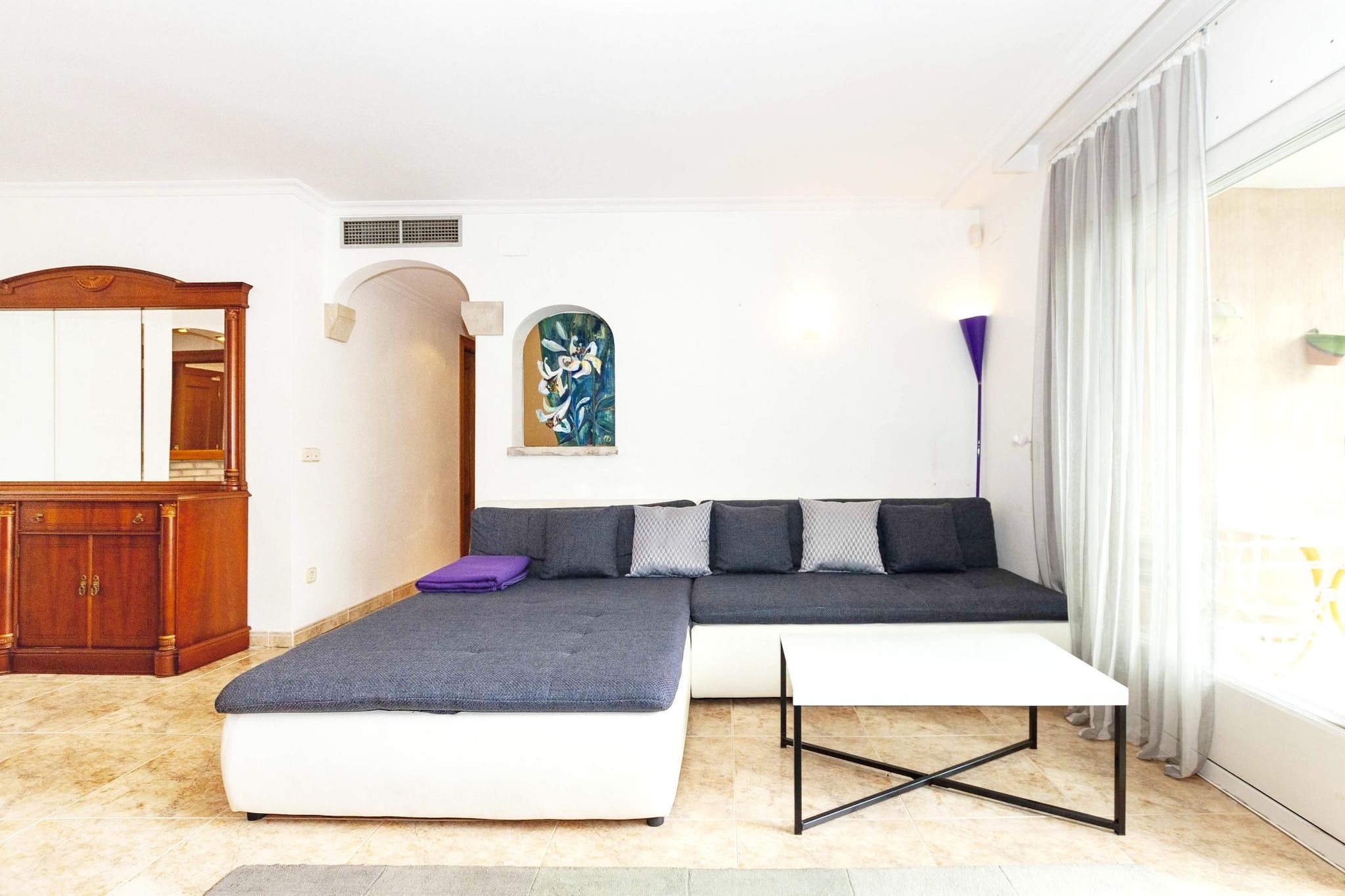 1232 GAUDI 100m PLAYA-Woonkamer