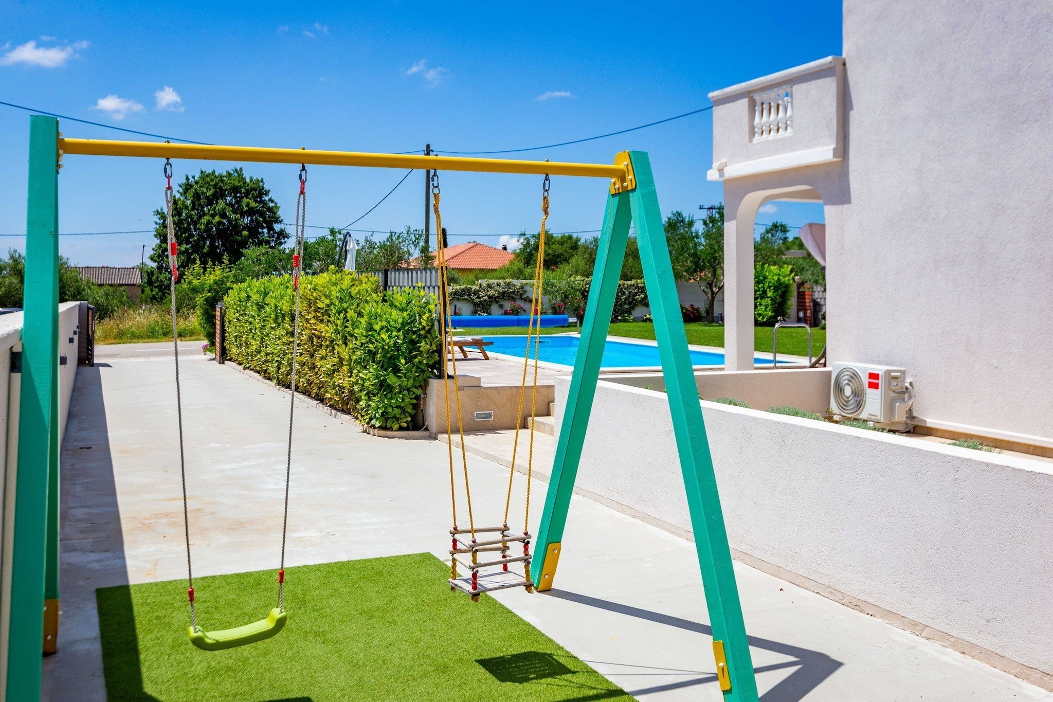 Serene Escape near Zadar with Private Pool & Charming Outdoor Oasis - Two Bedroom Holiday Home-Buitenlucht