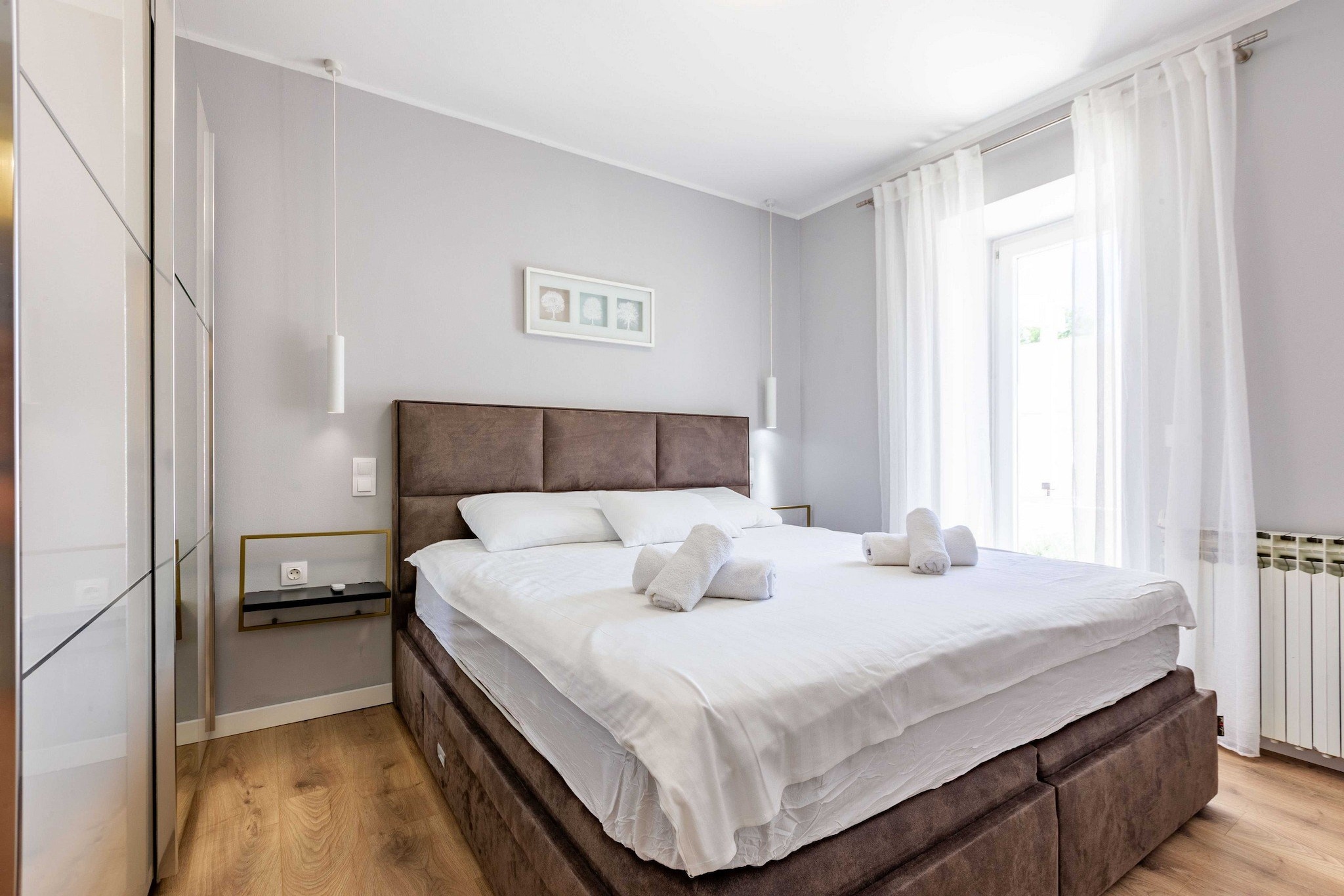 Serene Escape near Zadar with Private Pool & Charming Outdoor Oasis - Two Bedroom Holiday Home-Slaapkamer